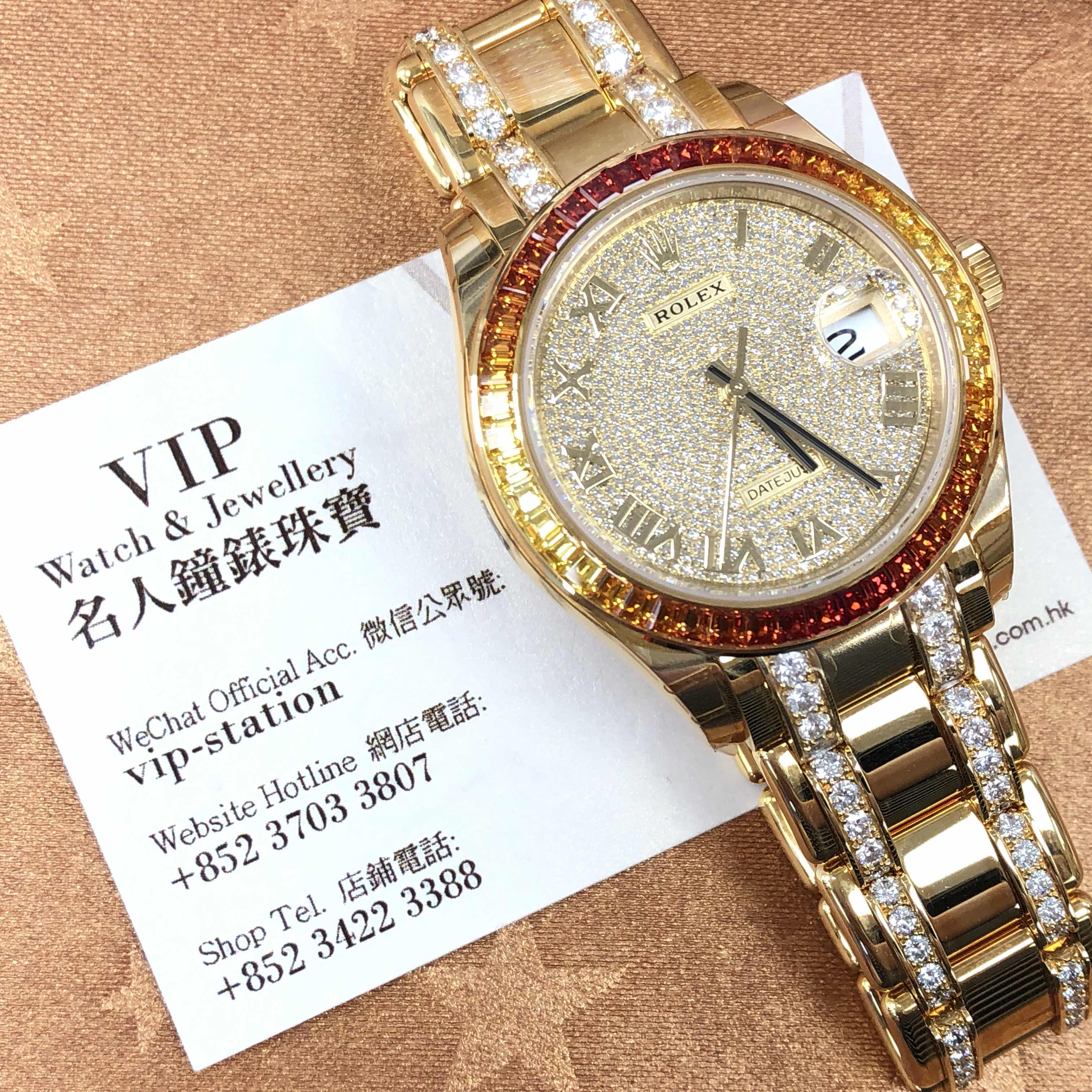 Rolex 86348SAJOR DATEJUST Automatic 18kt Gold & Diamond