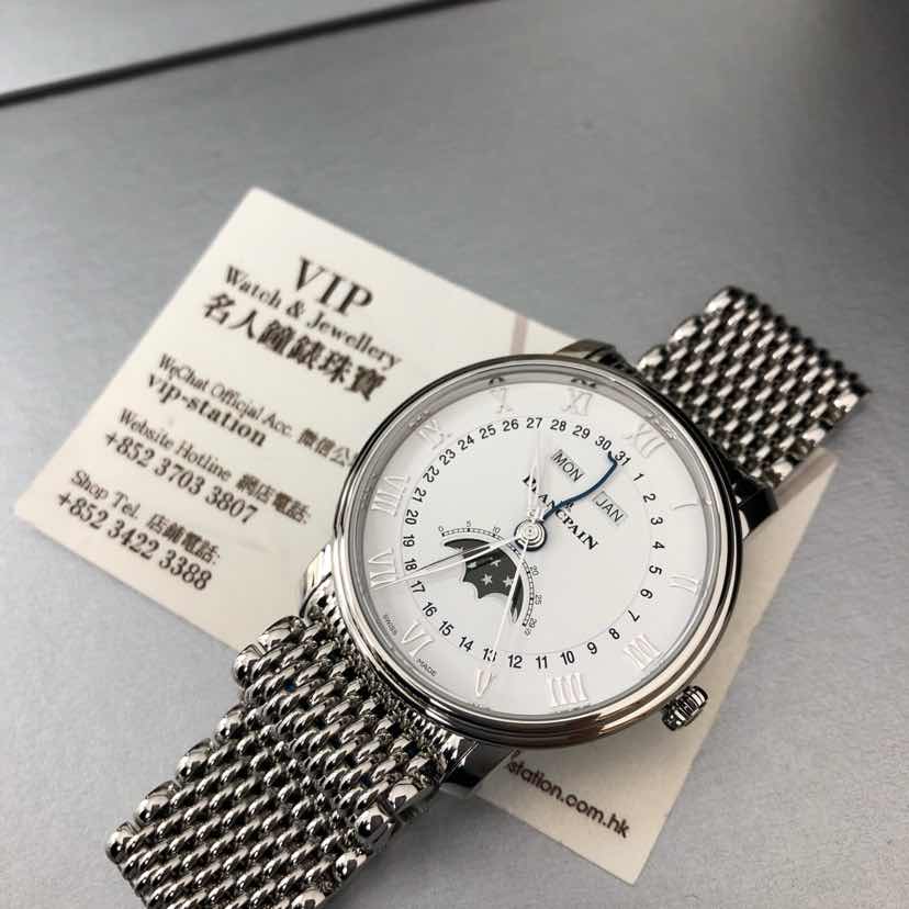 Blancpain 6654-1127-MMB VILLERET Automatic Stainless Steel
