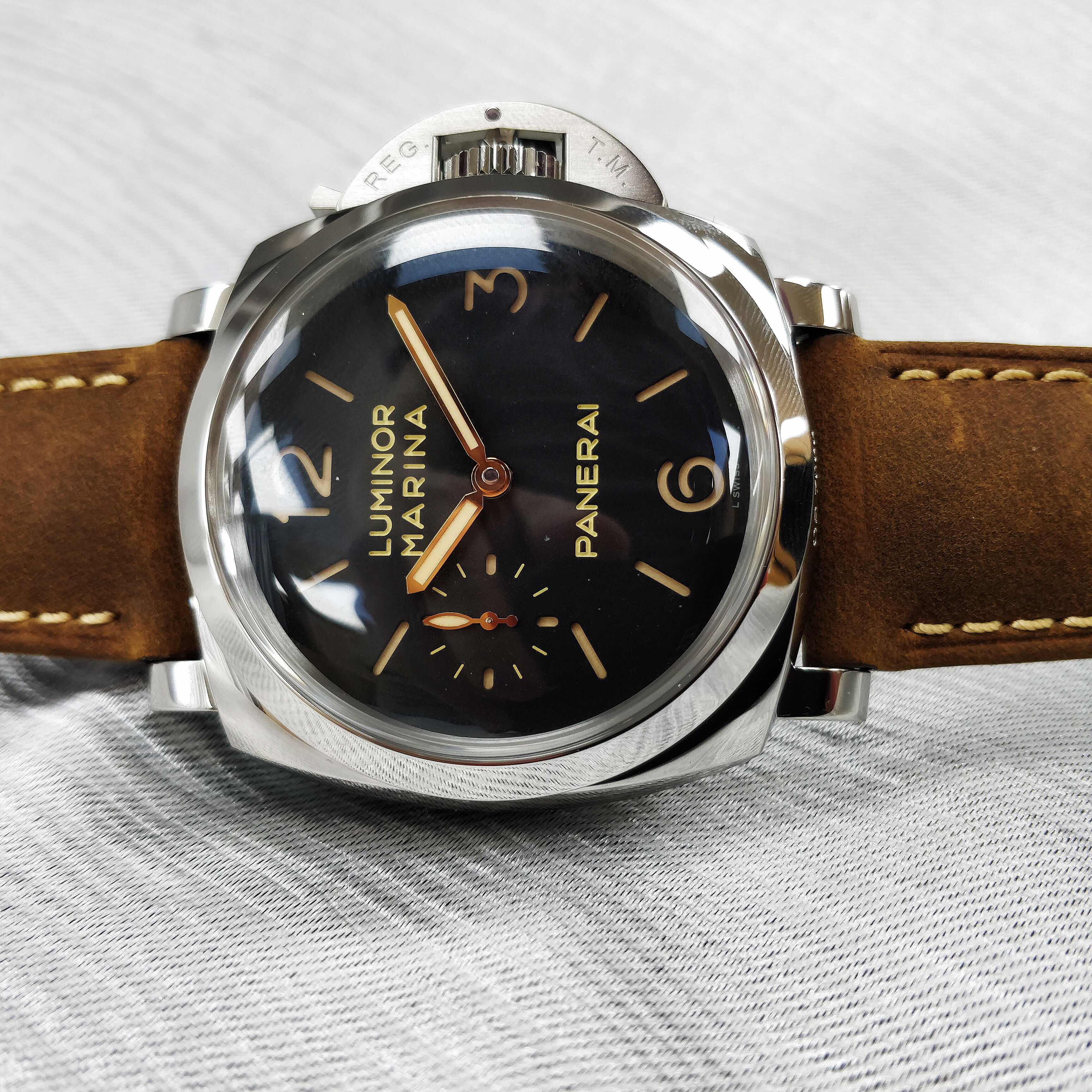 Panerai PAM00422 LUMINOR Manual Wind Stainless Steel
