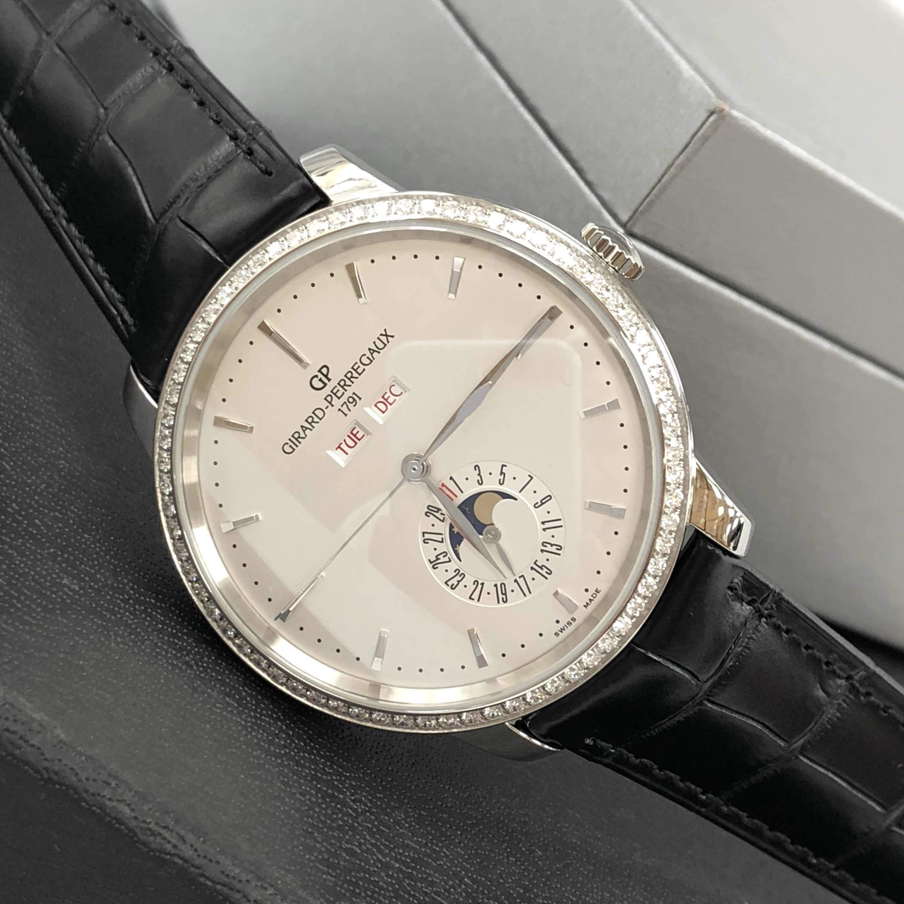 Girard Perregaux 49535D11A131-BB60 GIRARD-PERREGAUX 1966 Automatic Stainless Steel & Diamonds