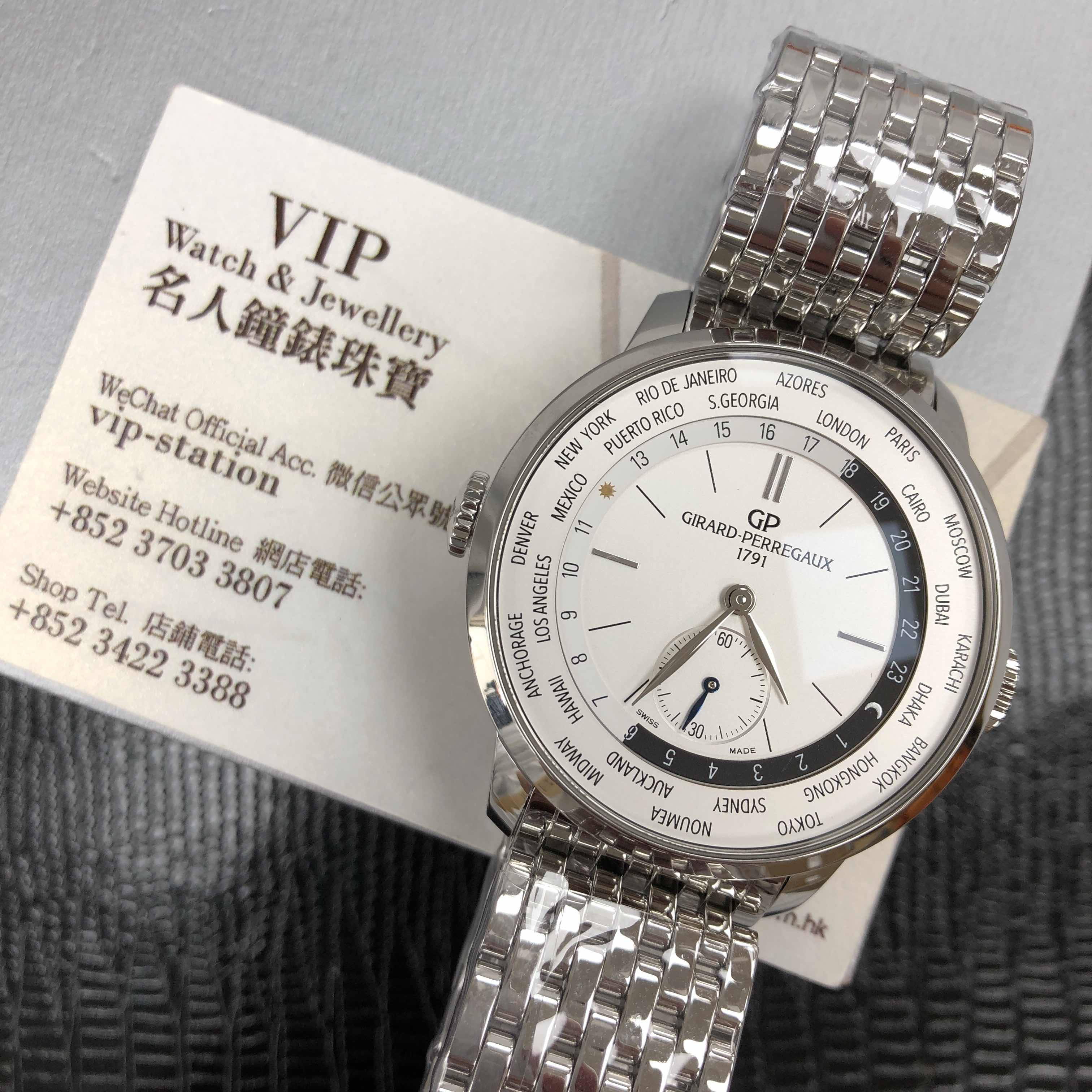 Girard Perregaux 49557-11-132-11A 1996 Automatic Stainless Steel