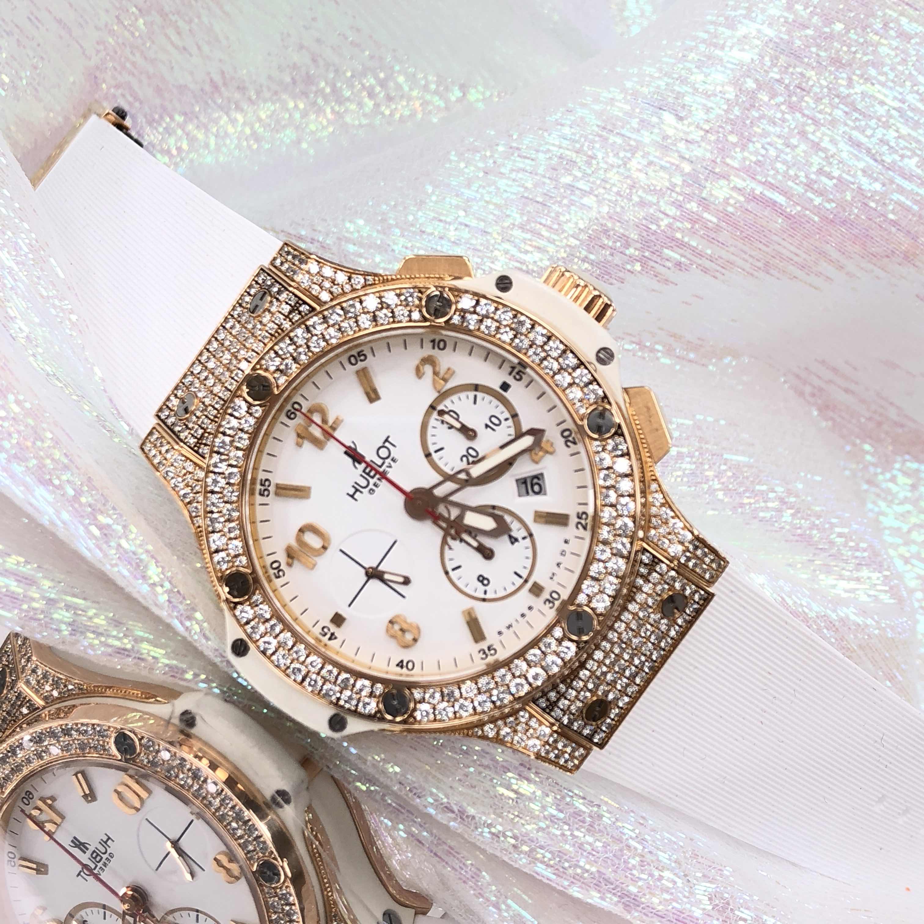 Hublot 301.PE.2180.RW.1704 BIG BANG Automatic 18kt Rose Gold & Diamonds