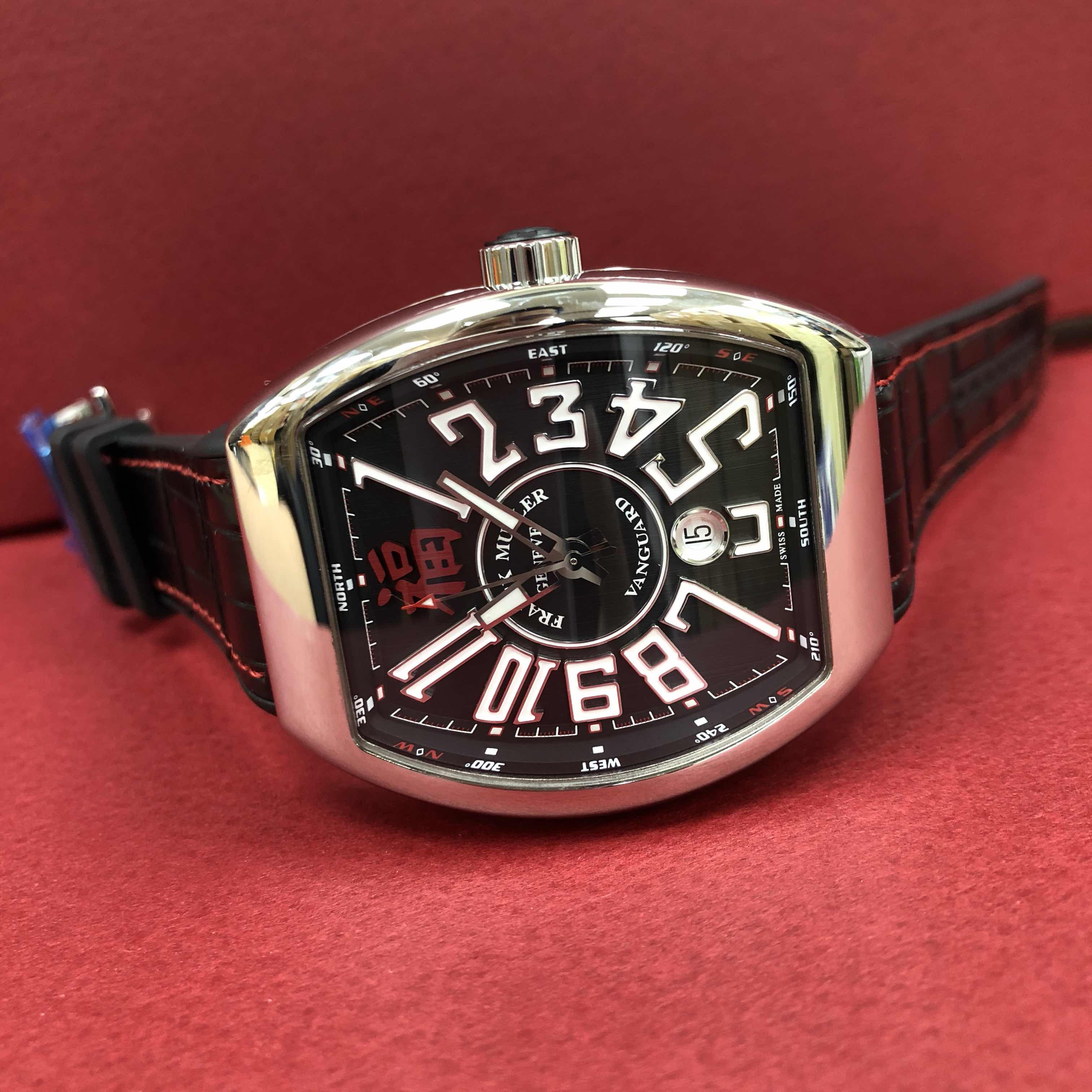 Franck Muller V 45 SC DT FU (AC.NR) VANGUARD Automatic Stainless Steel