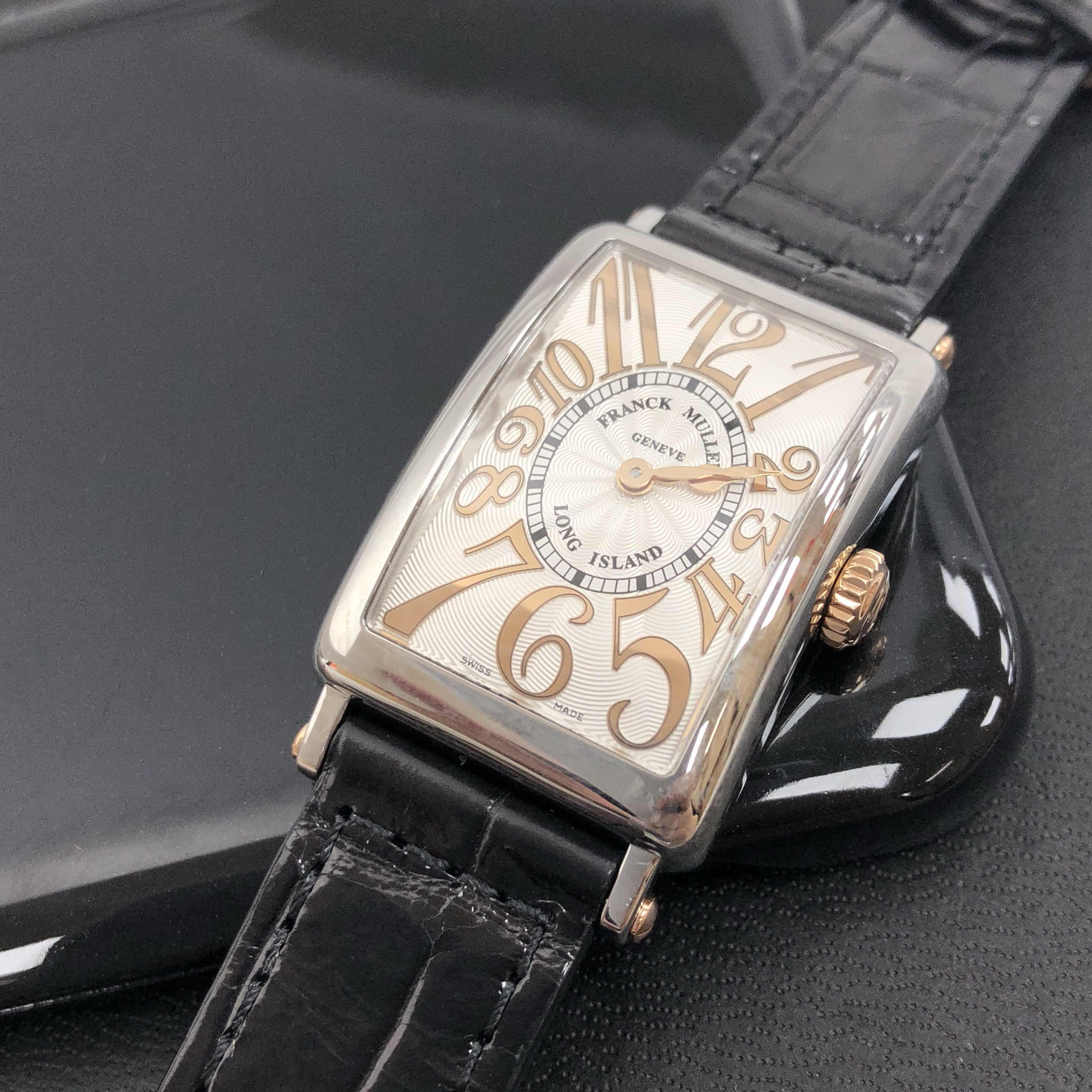 Franck Muller 902 QZ REL ST G (AC) LONG ISLAND Quartz Stainless Steel
