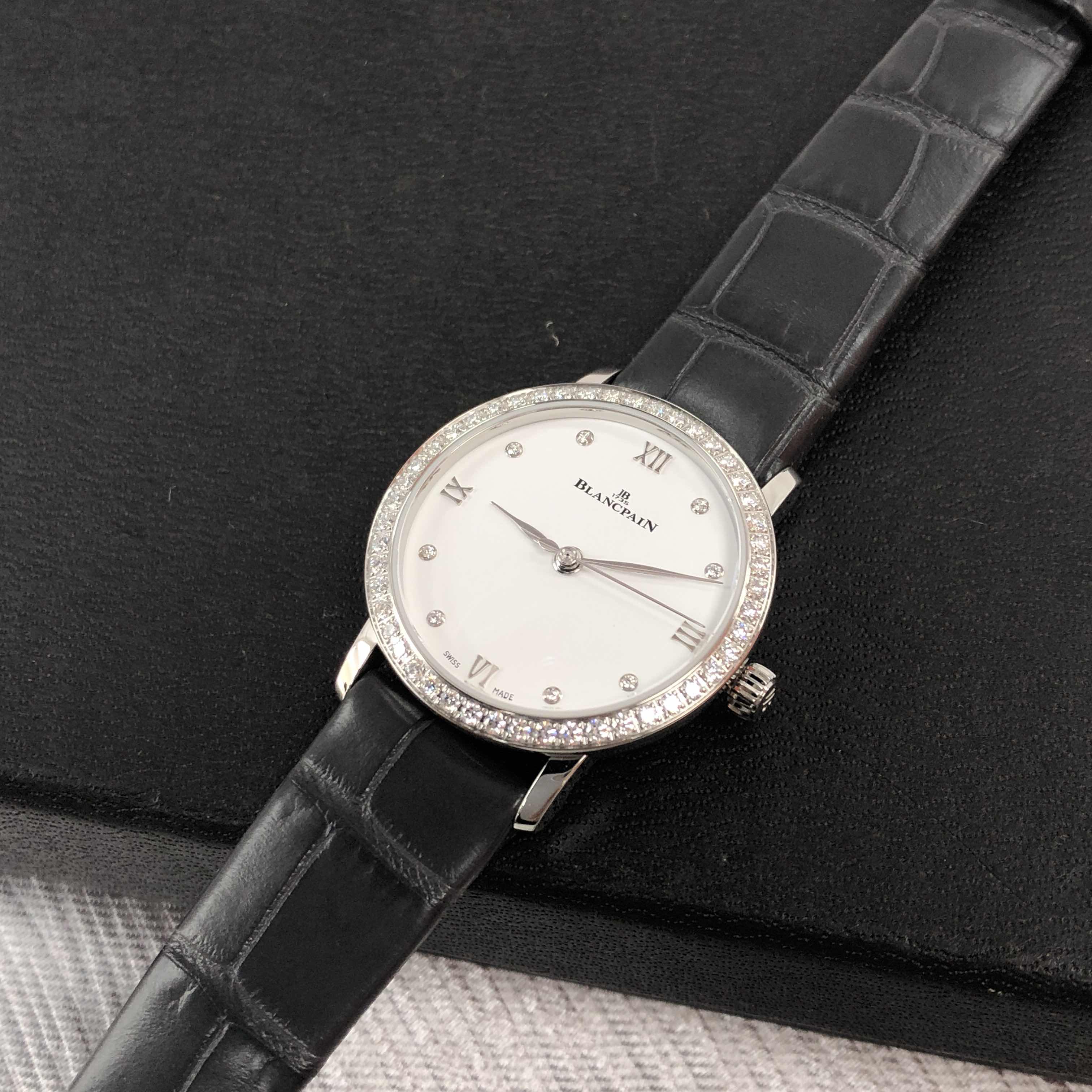 Blancpain 6104-4628-55A WOMEN Automatic Stainless Steel & Diamonds