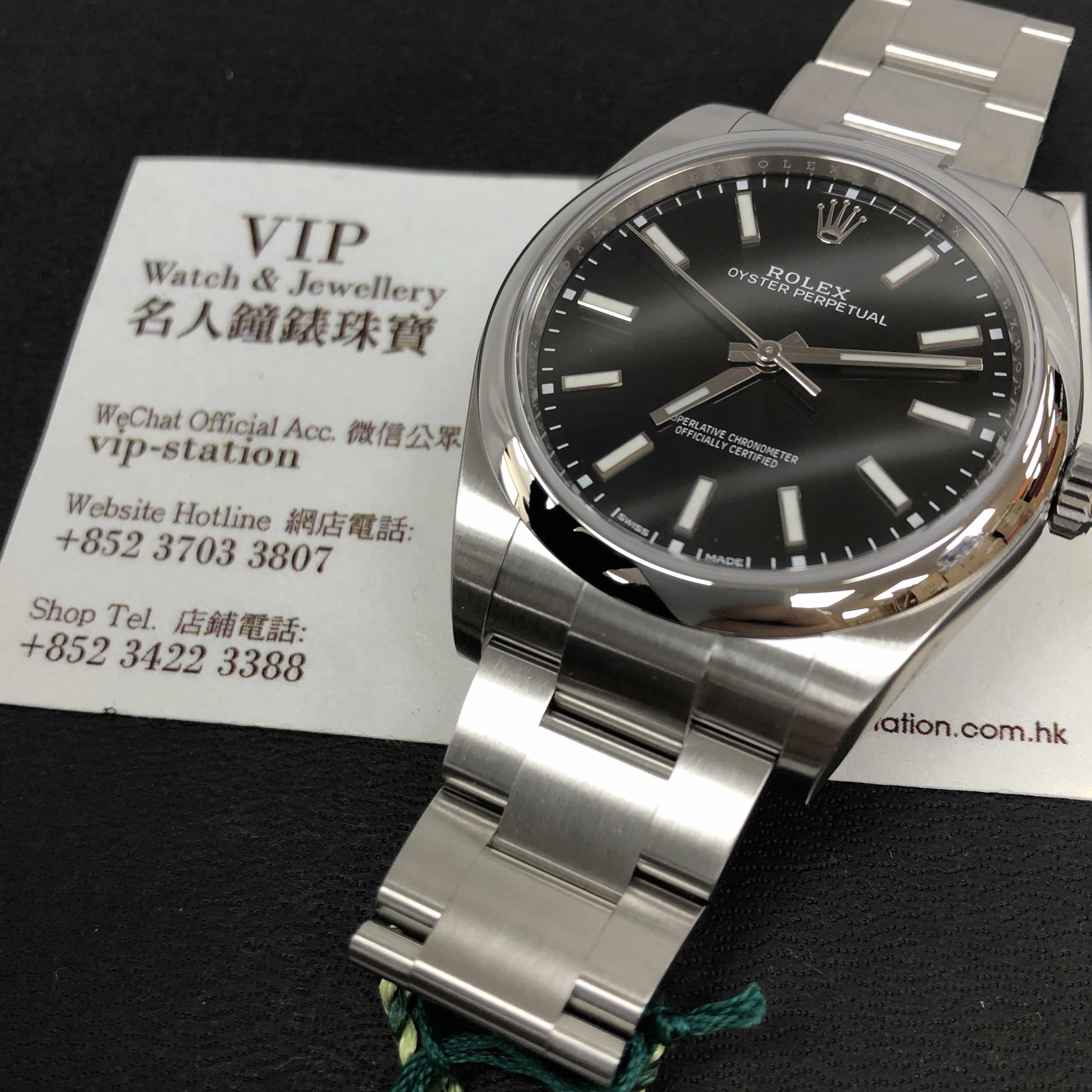 Rolex 114300BK_O OYSTER PERPETUAL Automatic Stainless Steel