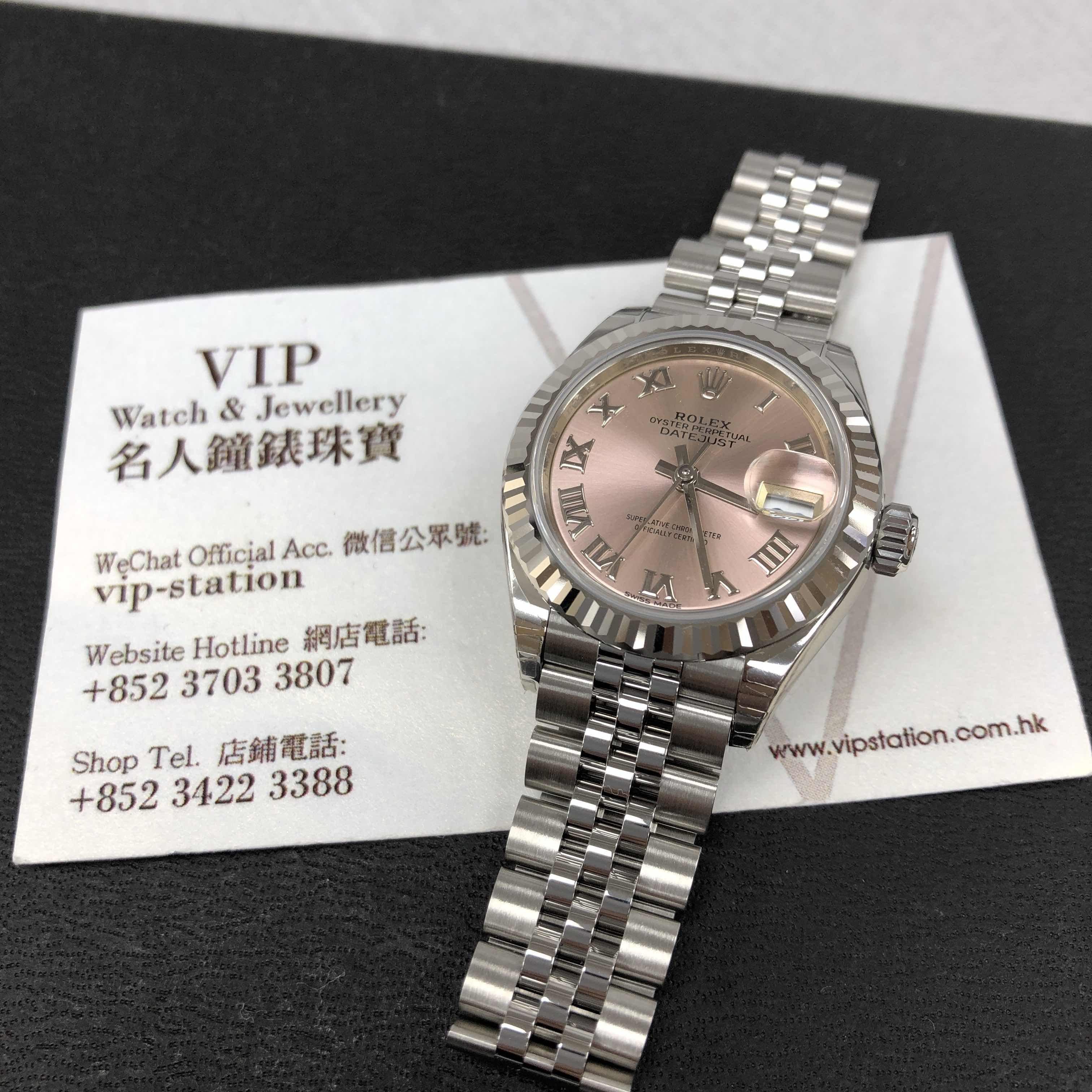 Rolex 279174-0017 LADY DATEJUST Automatic 18kt White Gold & Steel