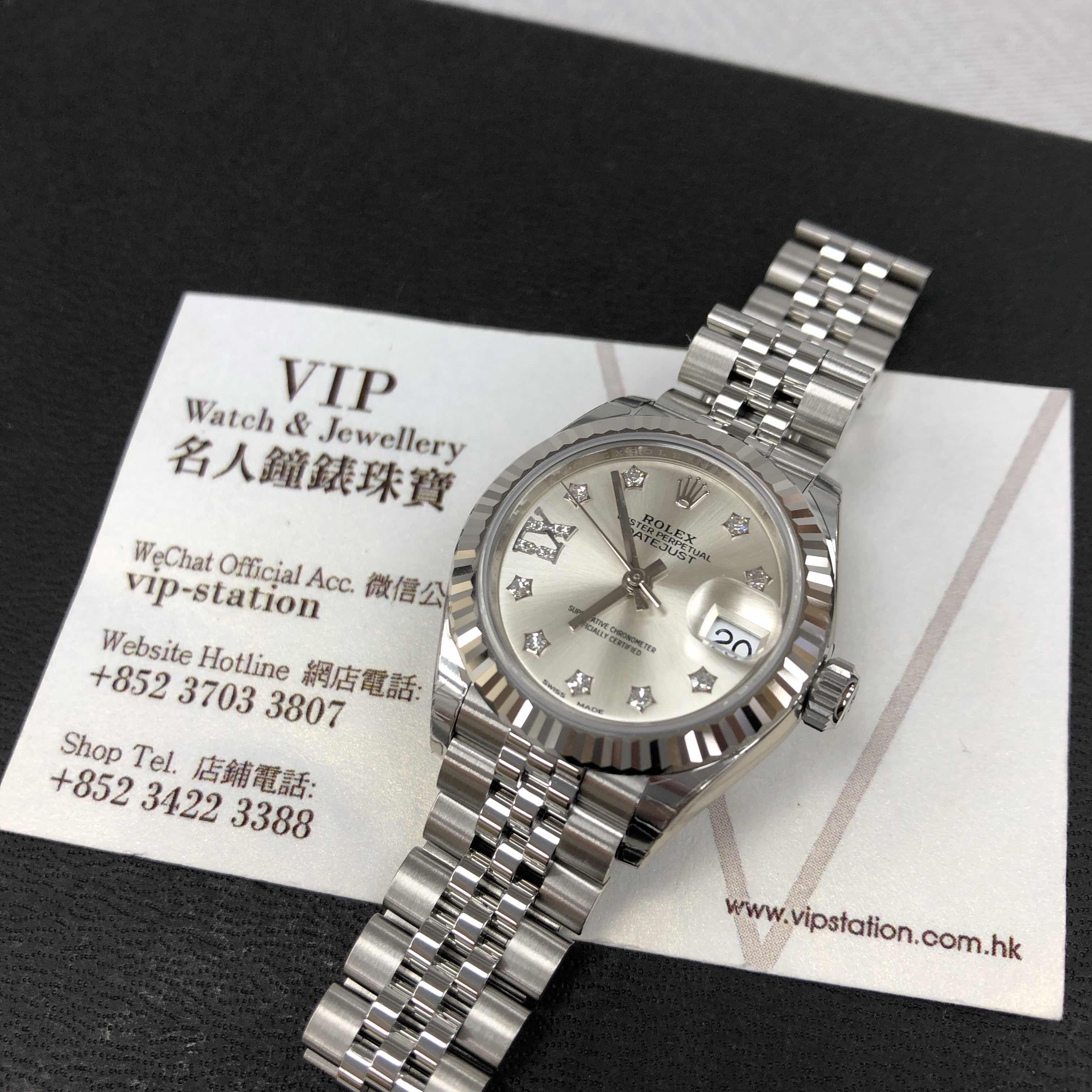 Rolex 279174-0021 LADY DATEJUST Automatic 18kt White Gold & Steel