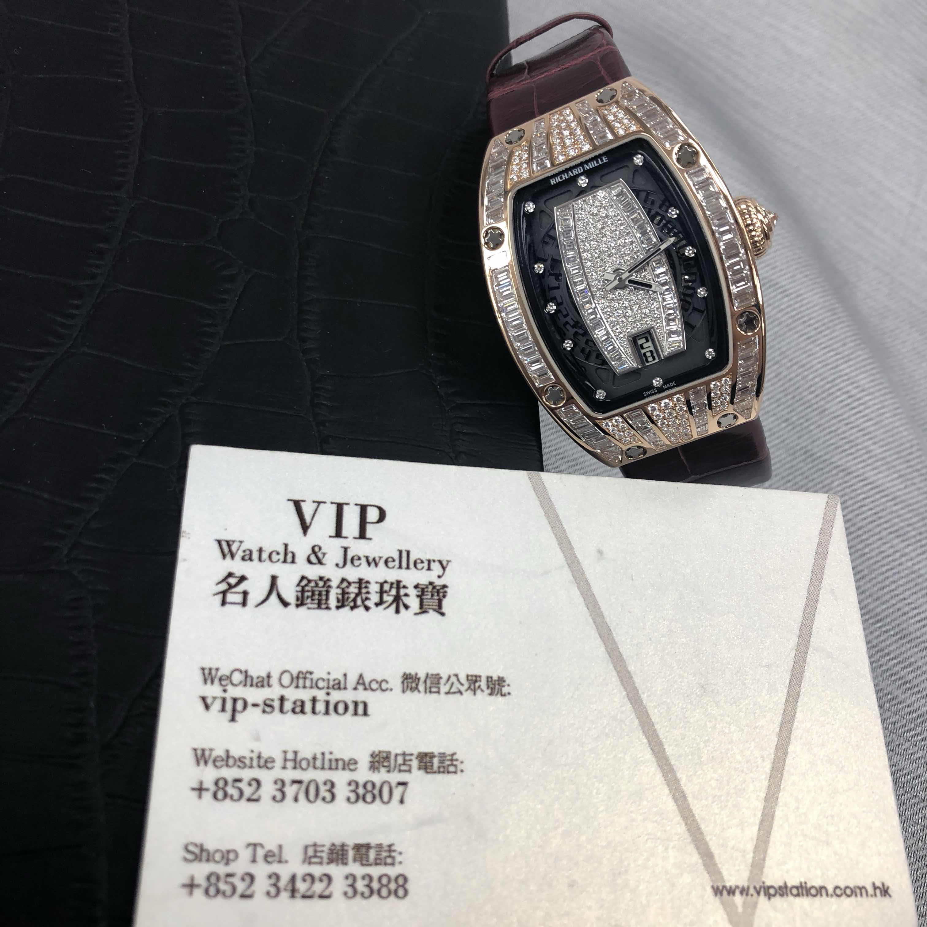 Richard Mille RM007 AH PG Automatic 18kt Rose Magic & Diamond