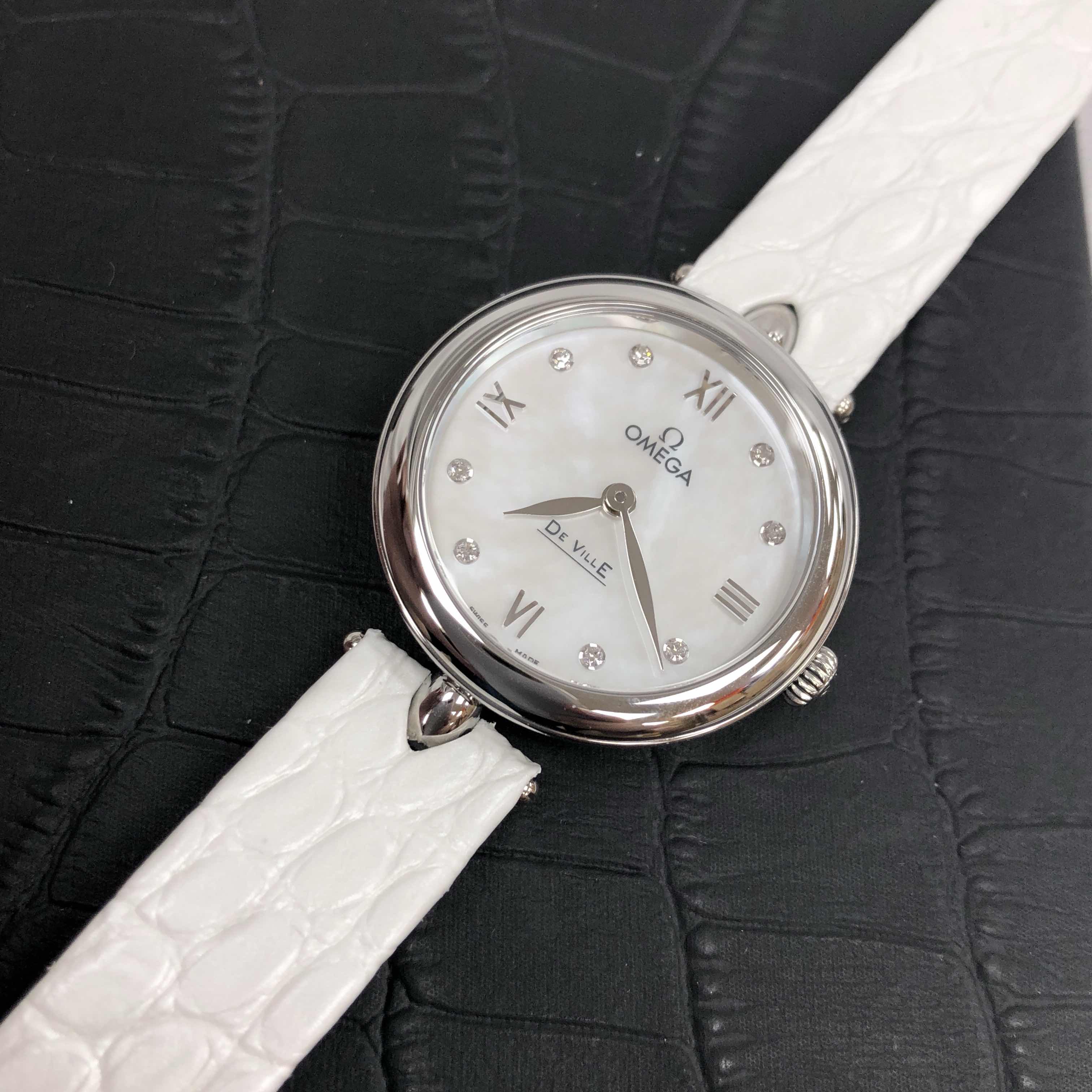 Omega 424.13.27.60.55.001 DE VILLE Quartz Stainless Steel