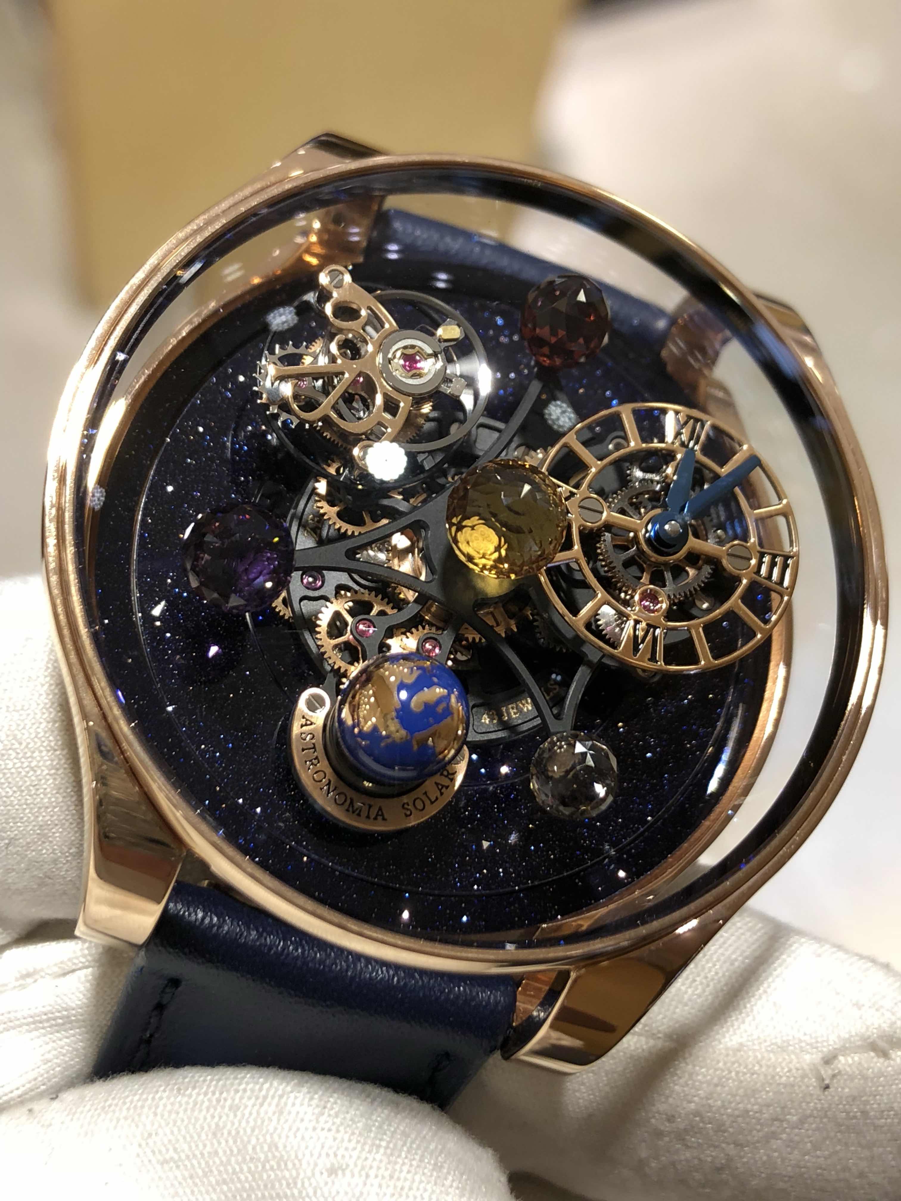 Jacob & Co AS300.40.AS.AK.A FL4A ASTRONOMIA SOLAR Manual Wind 18kt Rose Gold
