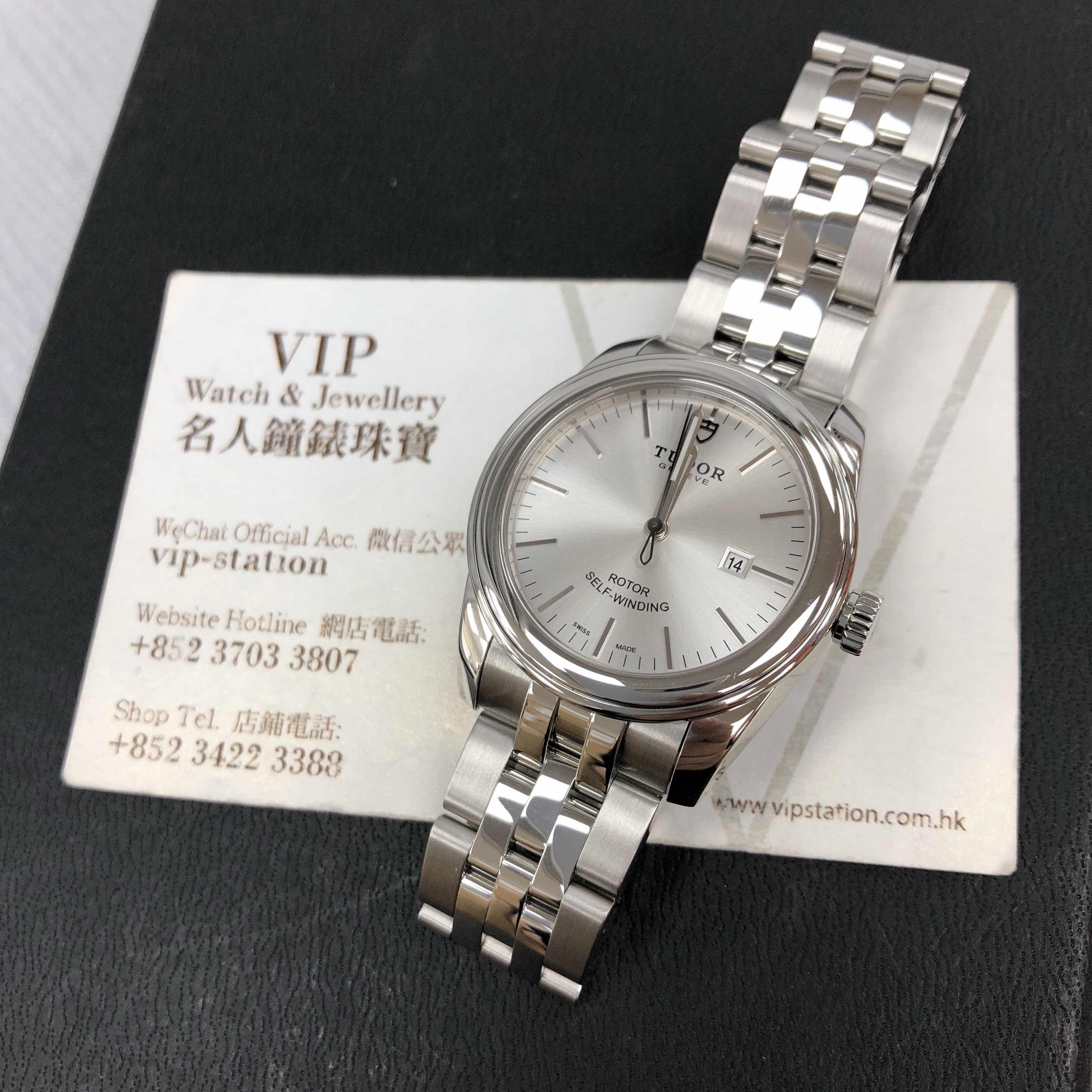 Tudor 53000-68030-WT GLAMOUR DATE Automatic Stainless Steel