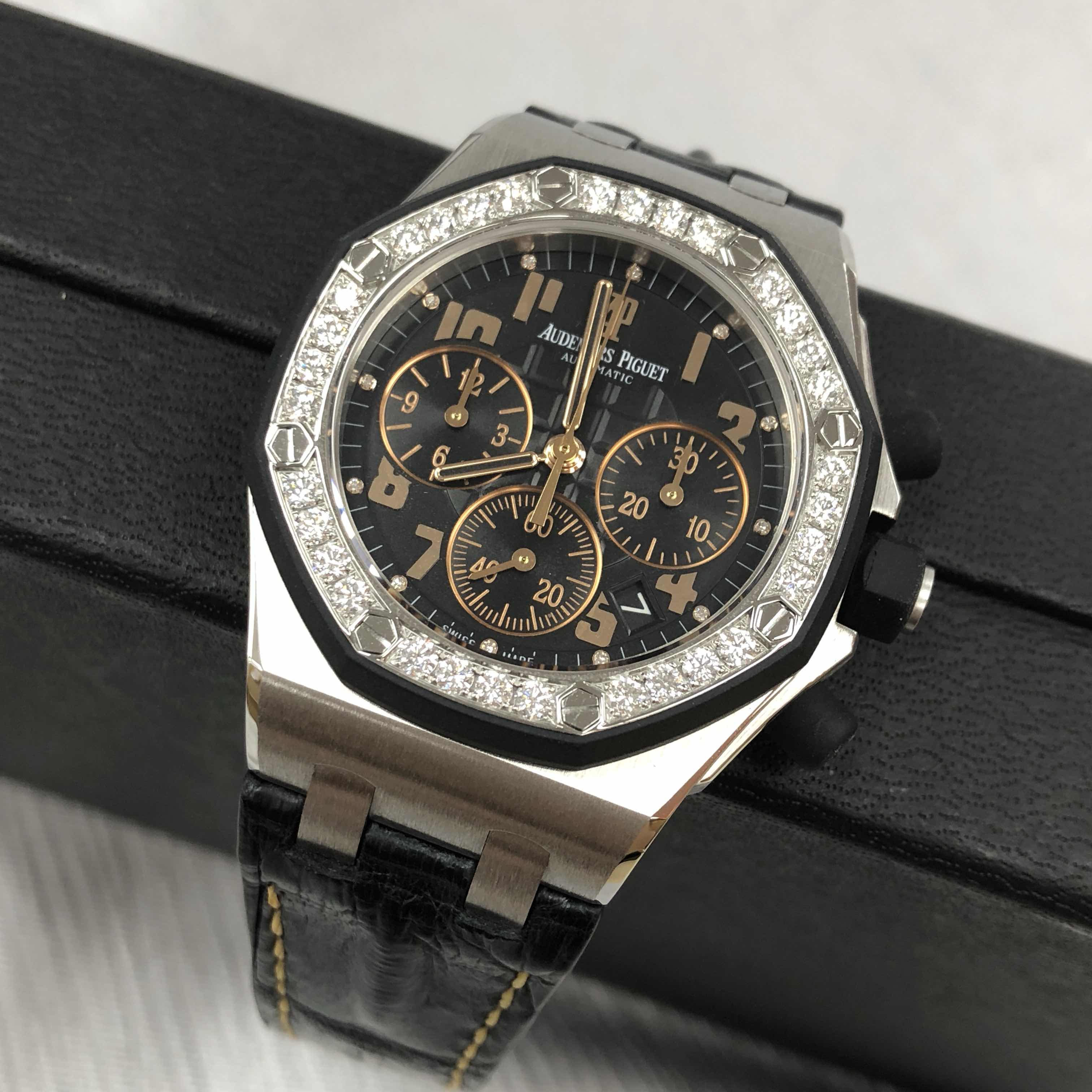 Audemars Piguet 26282SK.ZZ.D101CR.01 ROYAL OAK Automatic Stainless Steel & Diamonds