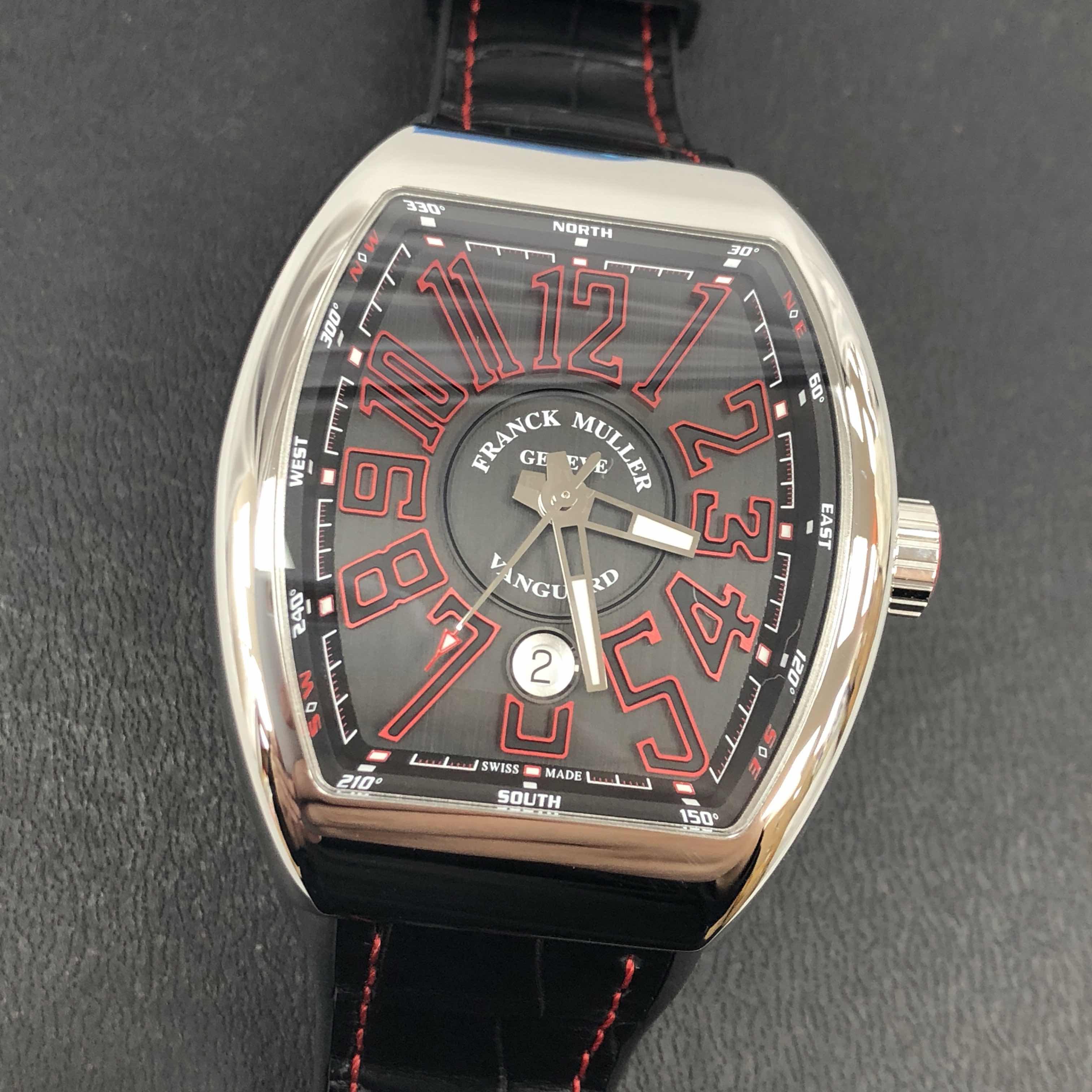 Franck Muller V 45 SC DT (AC.ER) VANGUARD Automatic Stainless Steel
