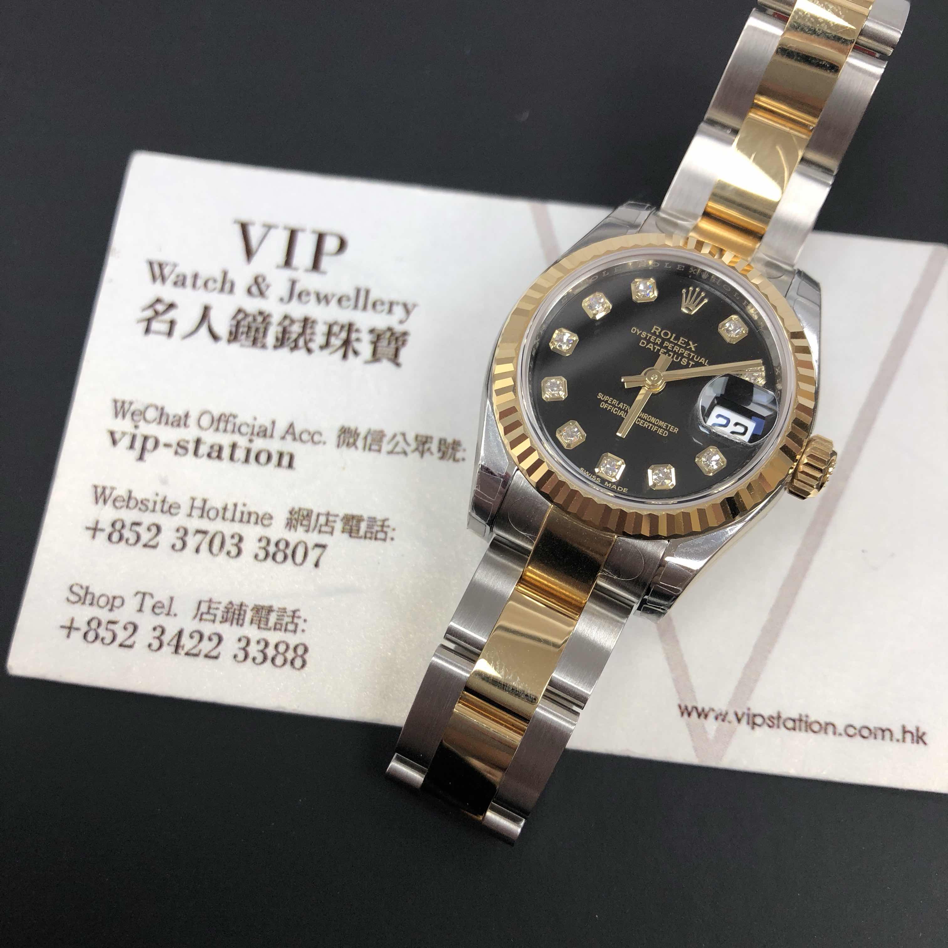 Rolex 179173GBK_O LADY DATEJUST Automatic 18kt Gold & Steel