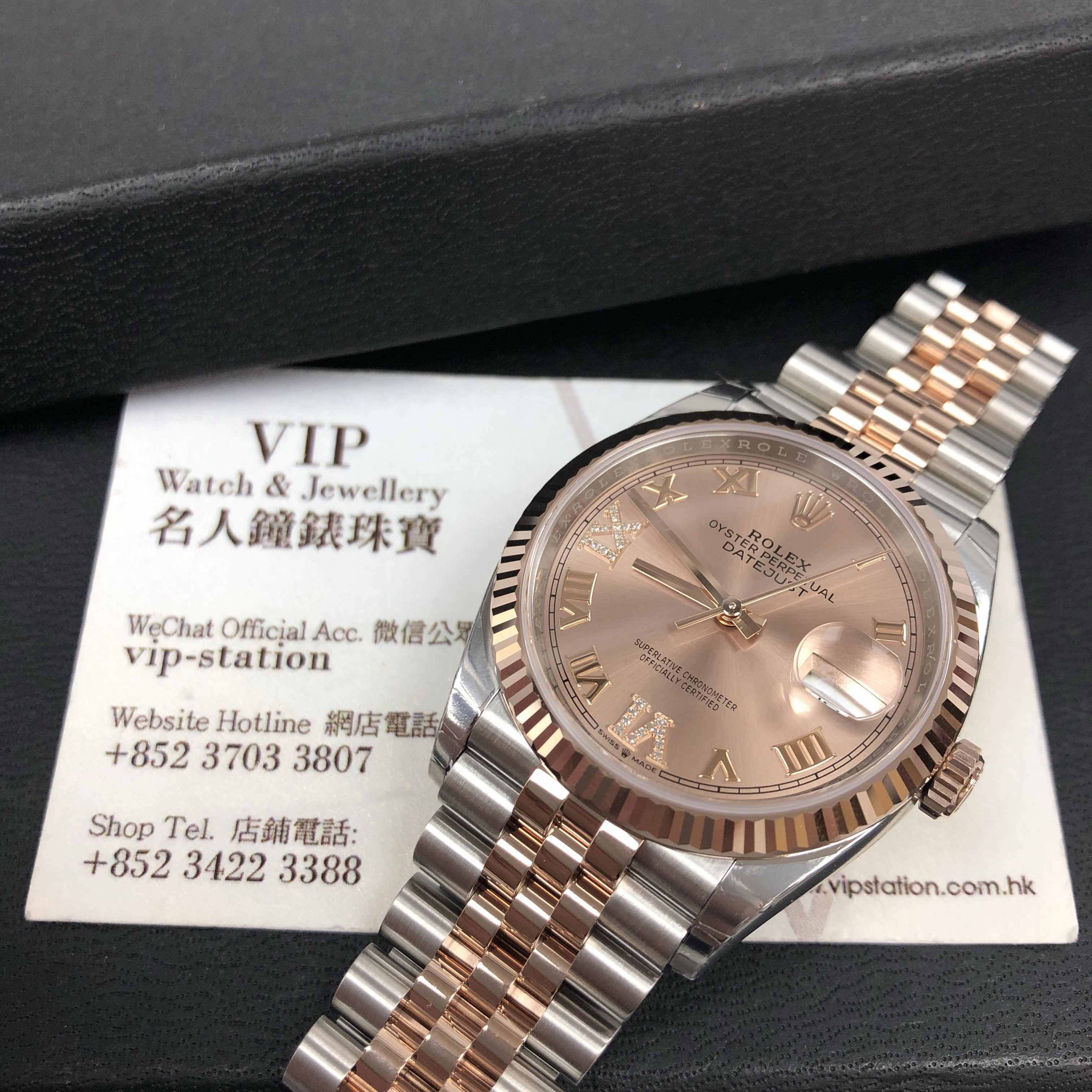Rolex 126231 DATEJUST Automatic 18kt Rose Gold & Steel