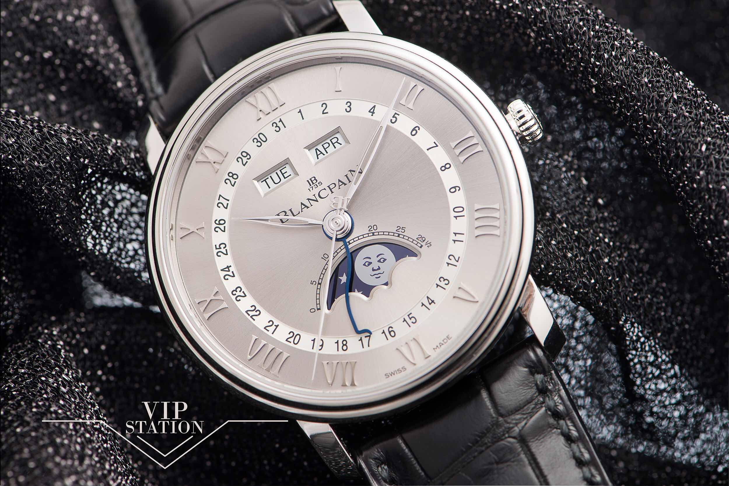 Blancpain 6654-1113-55B VILLERET Automatic Stainless Steel