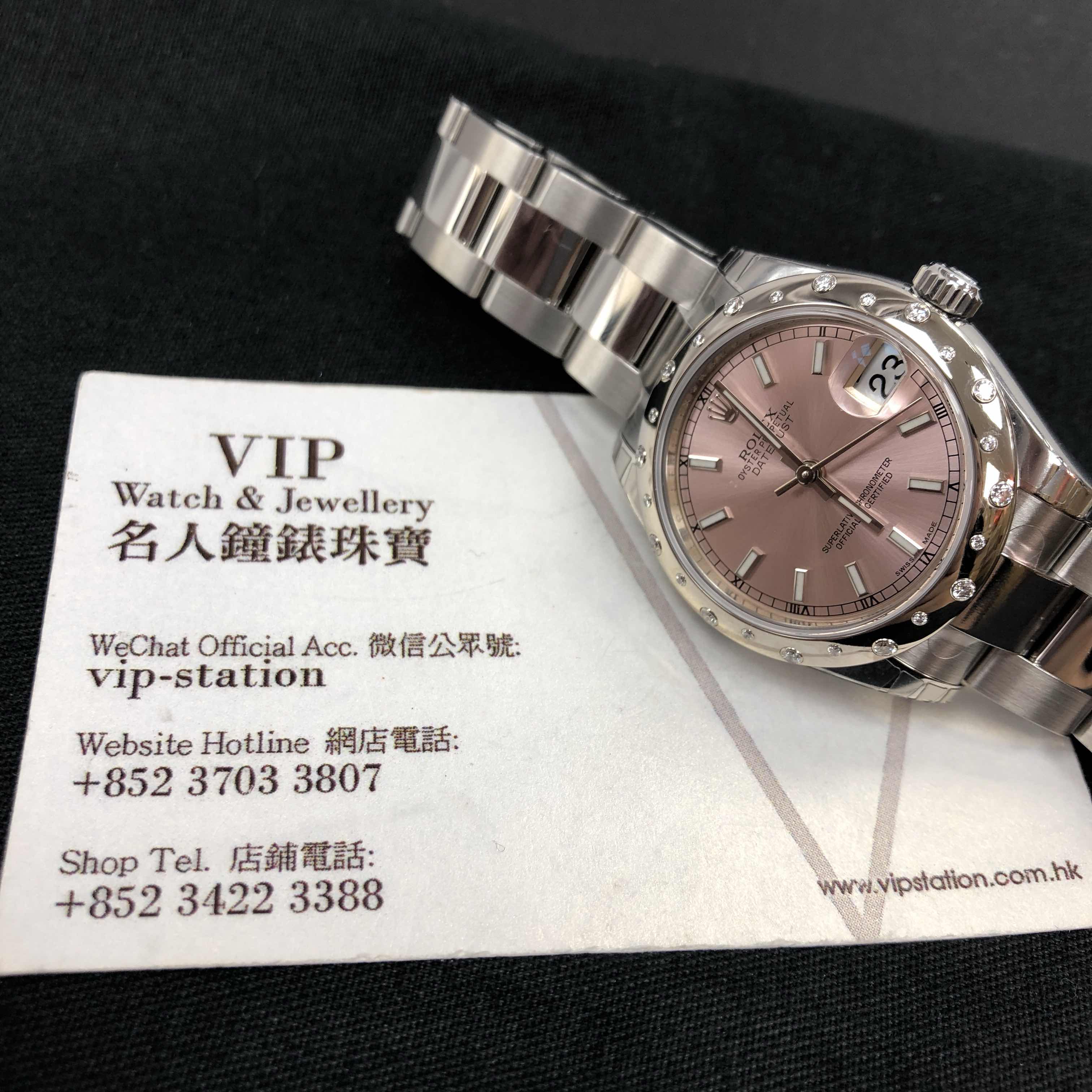 Rolex M178344-0052 LADY DATEJUST Automatic 18kt White Gold & Steel