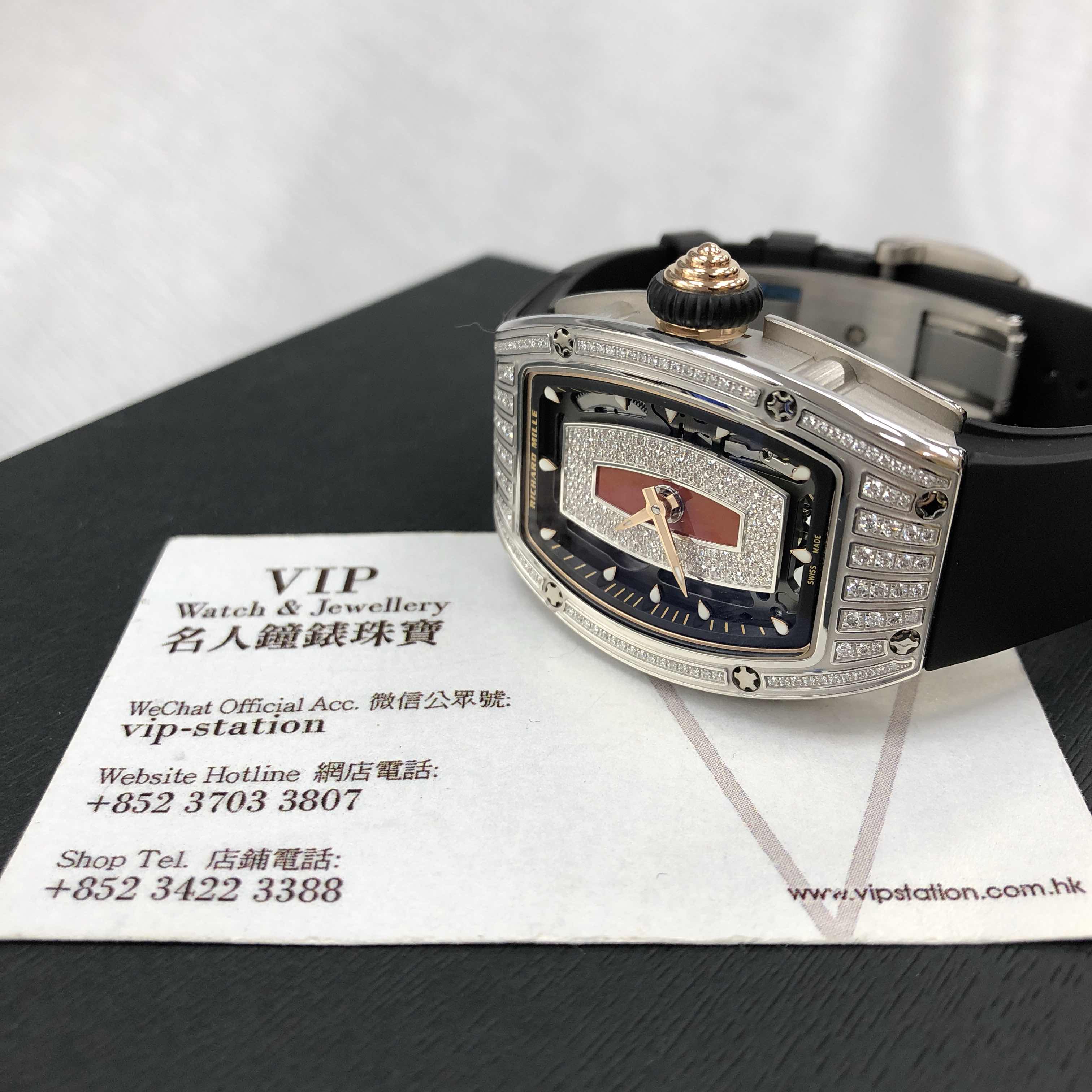 Richard Mille RM07-01 WG Automatic 18kt White Gold & Diamond