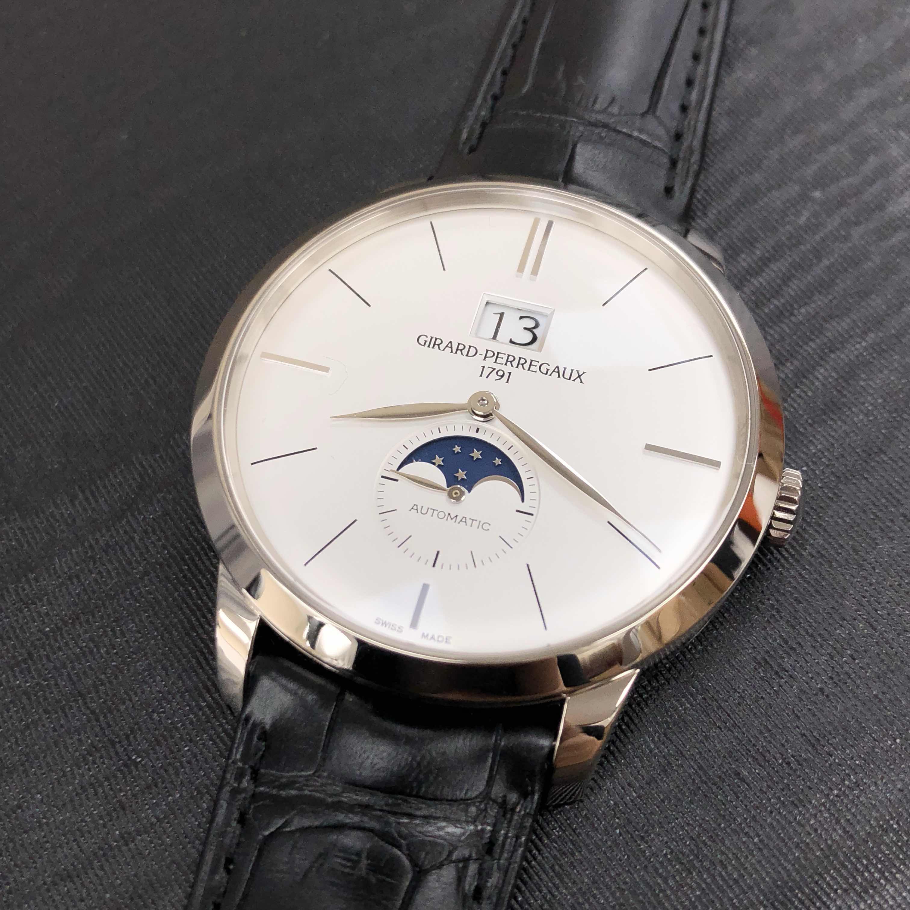 Girard Perregaux 49556-53-132-BB6C 1966 Automatic 18kt White Gold
