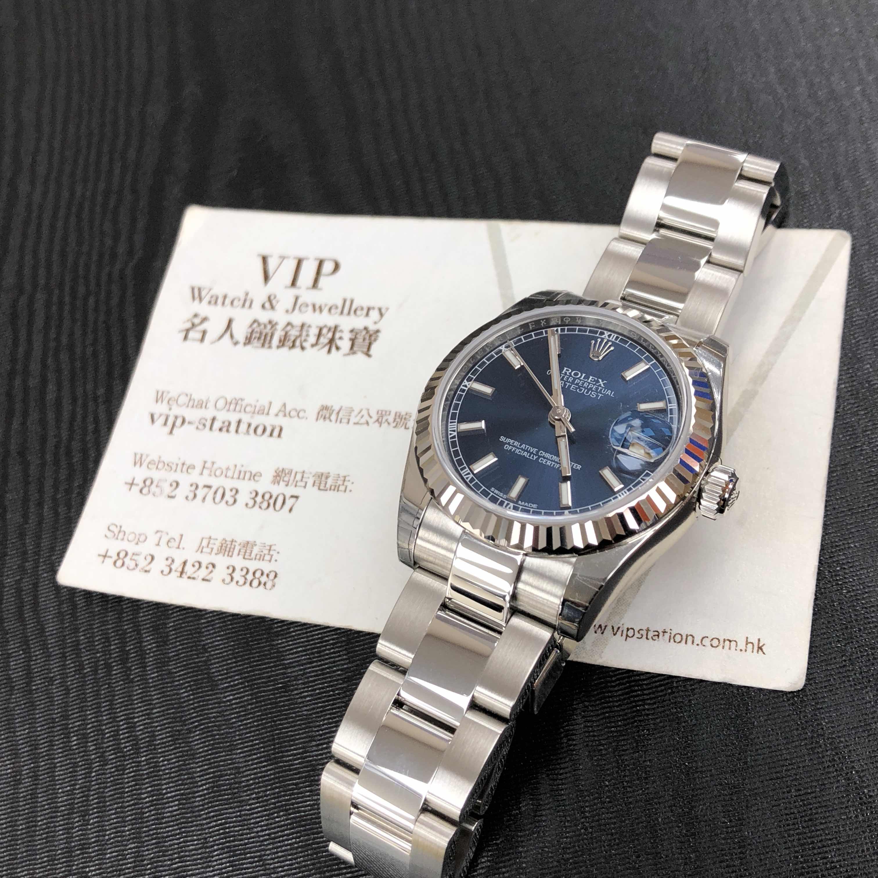 Rolex 178274-0038 DATEJUST Automatic 18kt White Gold