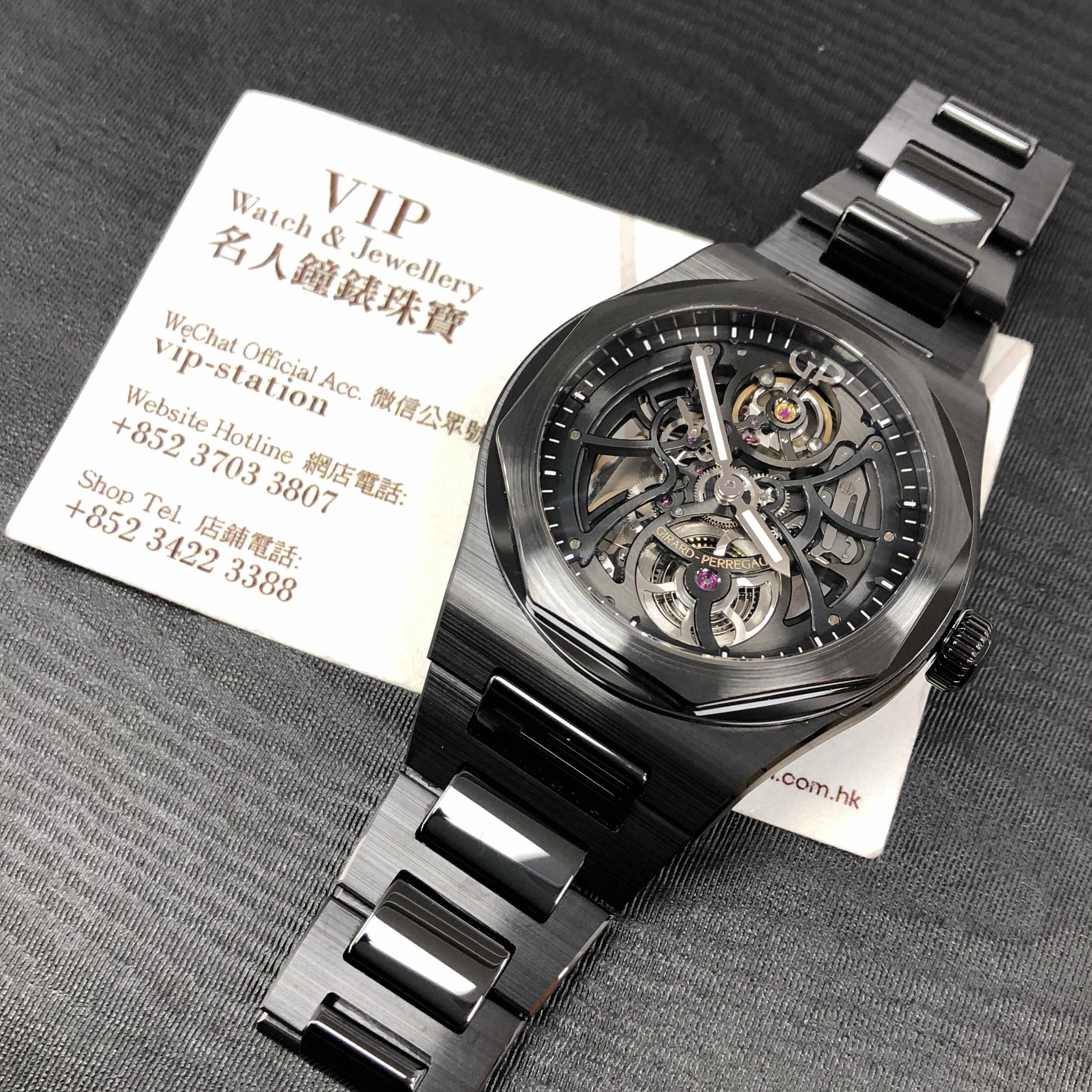 Girard Perregaux 81015-32-001-32A LAUREATO Automatic Ceramic