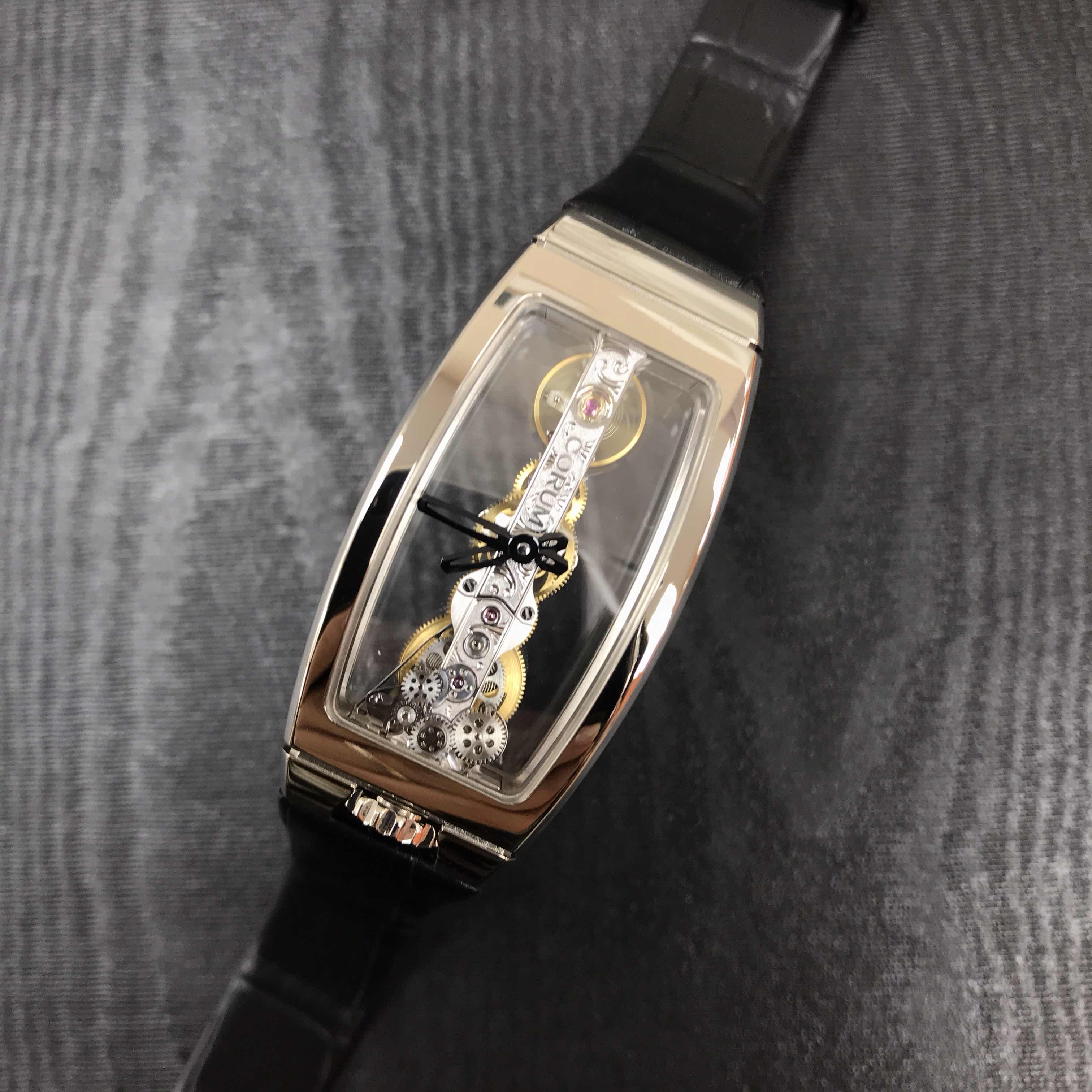 Corum 113.101.59-0001 0000 BRIDGE Manual Wind 18kt White Gold