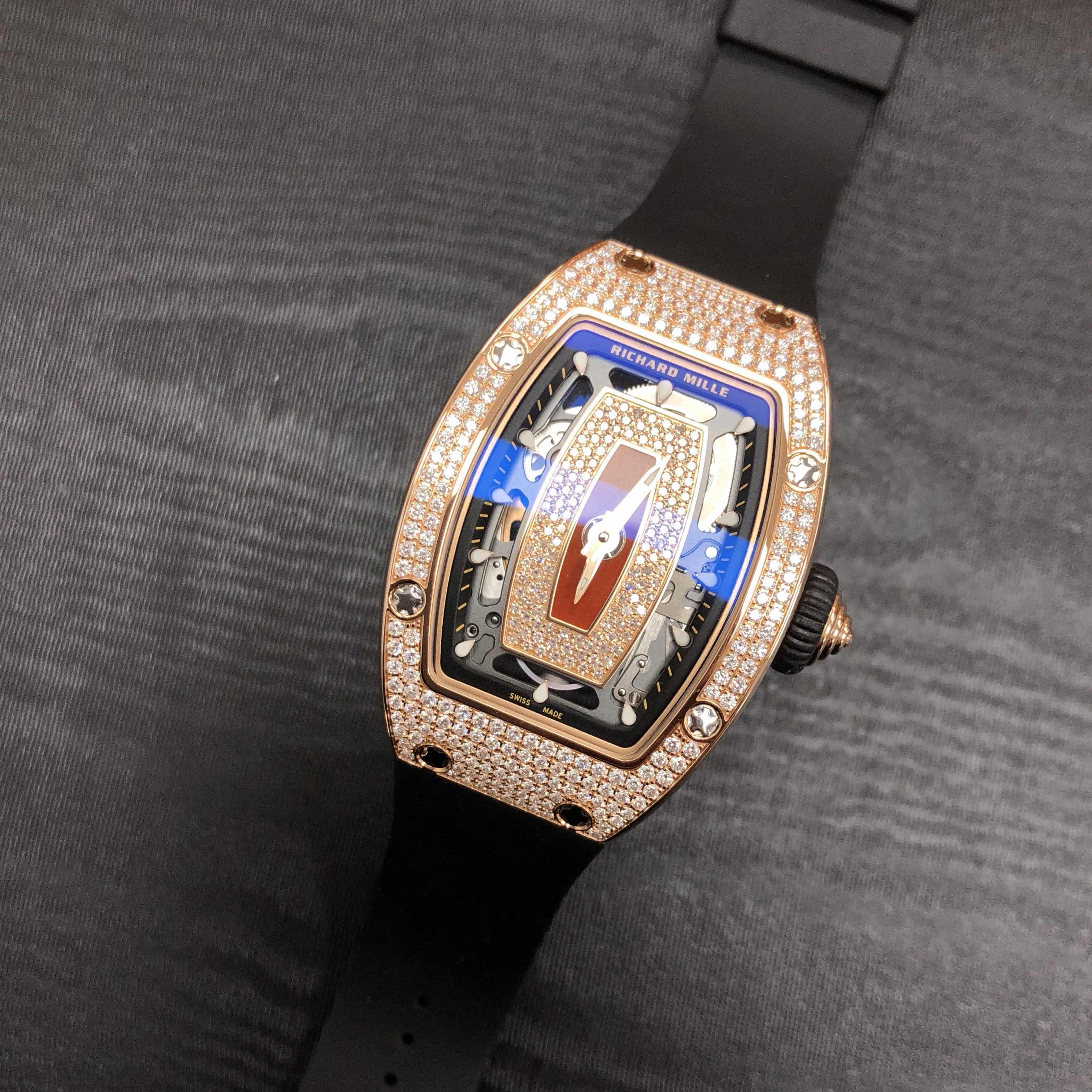 Richard Mille RM07-01RG Automatic 18kt Rose Magic & Diamond