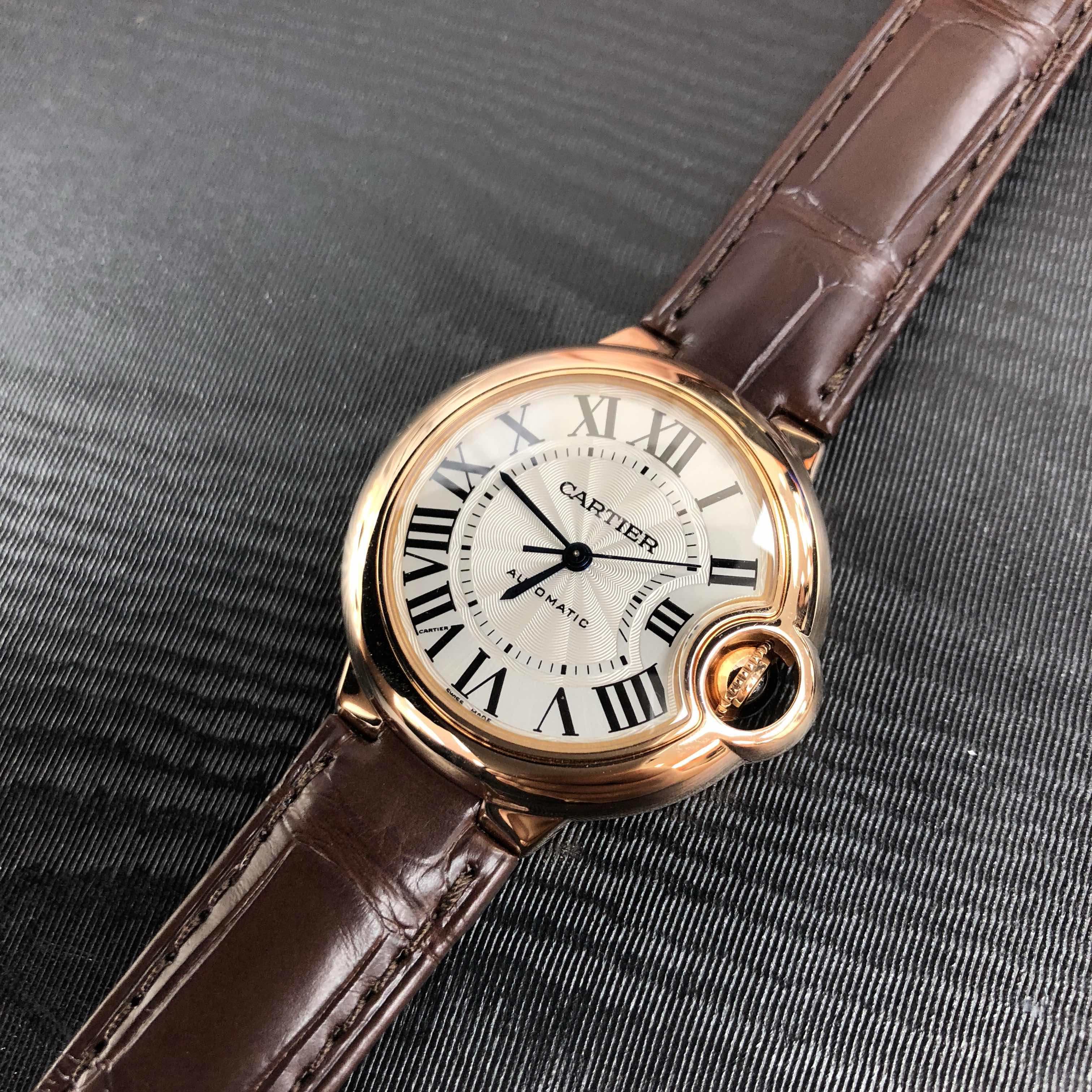 Cartier W6920097 BALLON BLEU Automatic 18kt Rose Gold