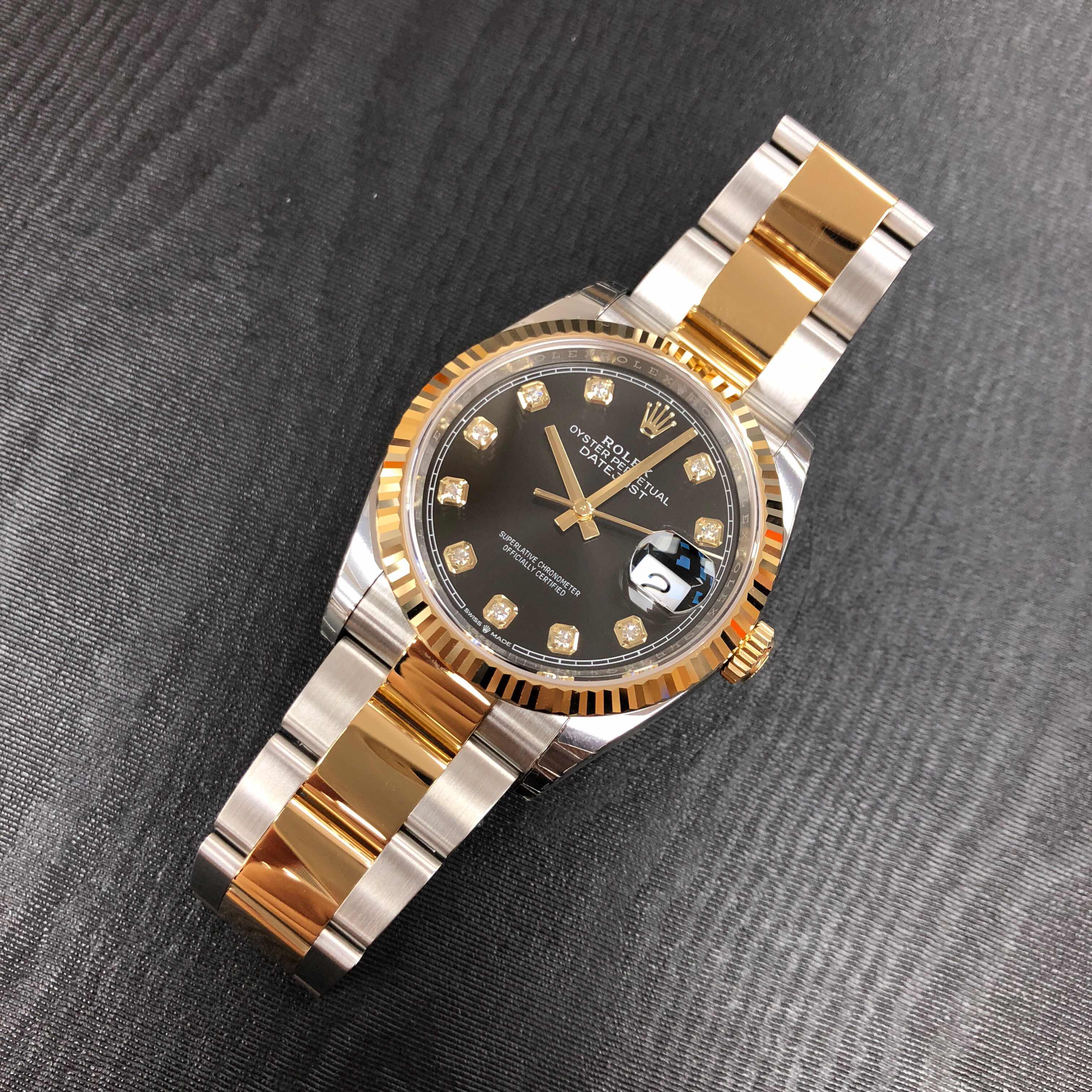 Rolex 126233-0022 DATEJUST Automatic 18kt Gold & Steel