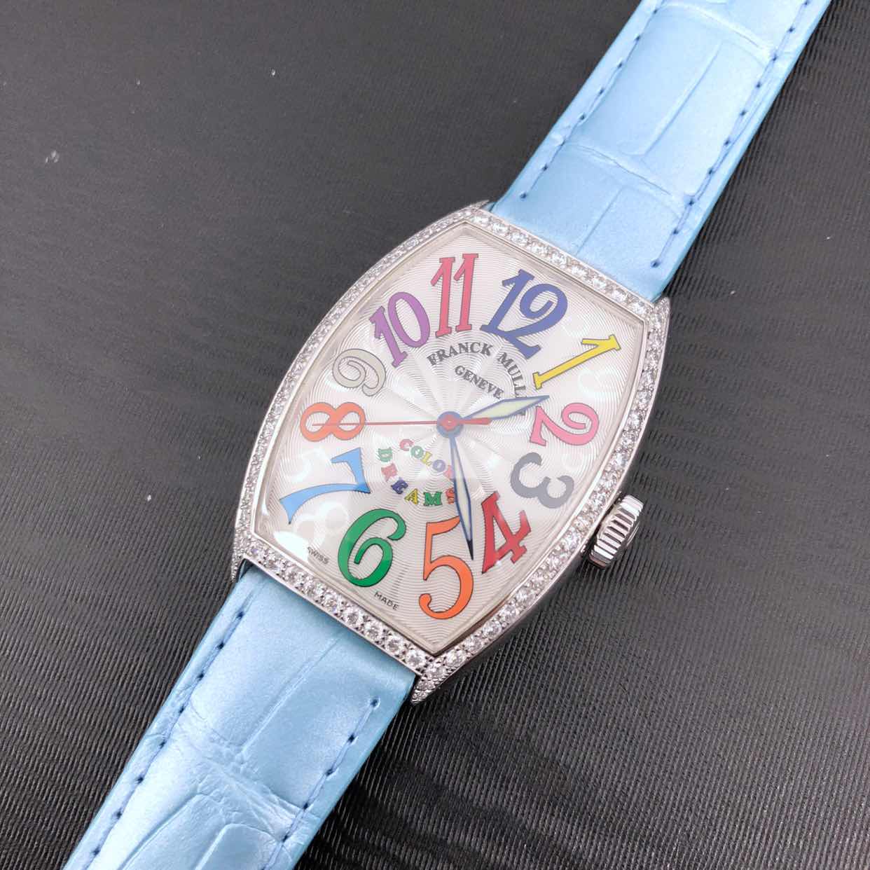 Franck Muller 5850 SC COL DRM D R (AC) Automatic Stainless Steel & Diamonds