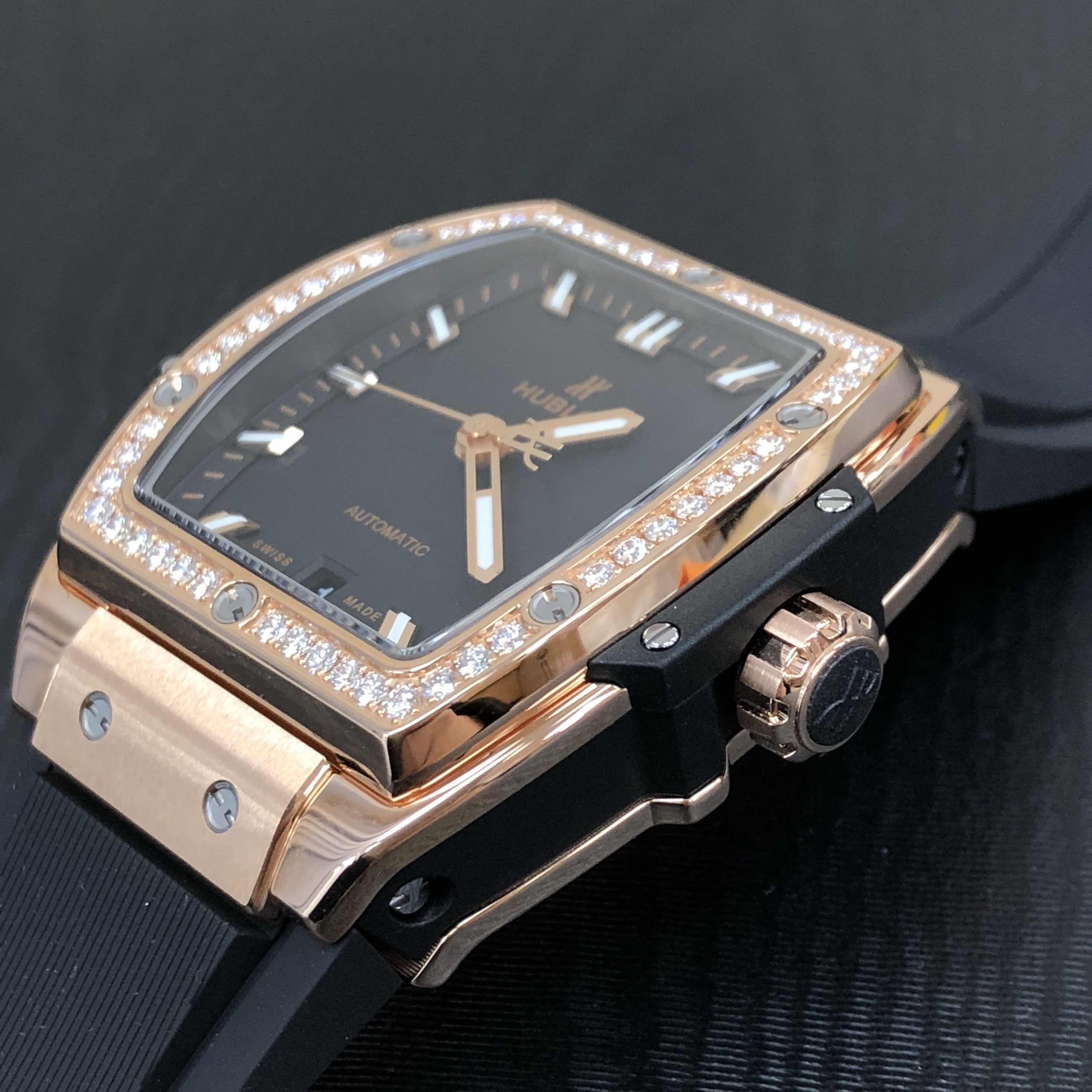 Hublot 665.OX.1180.RX.1204 BIG BANG Automatic 18kt Rose Gold & Diamonds
