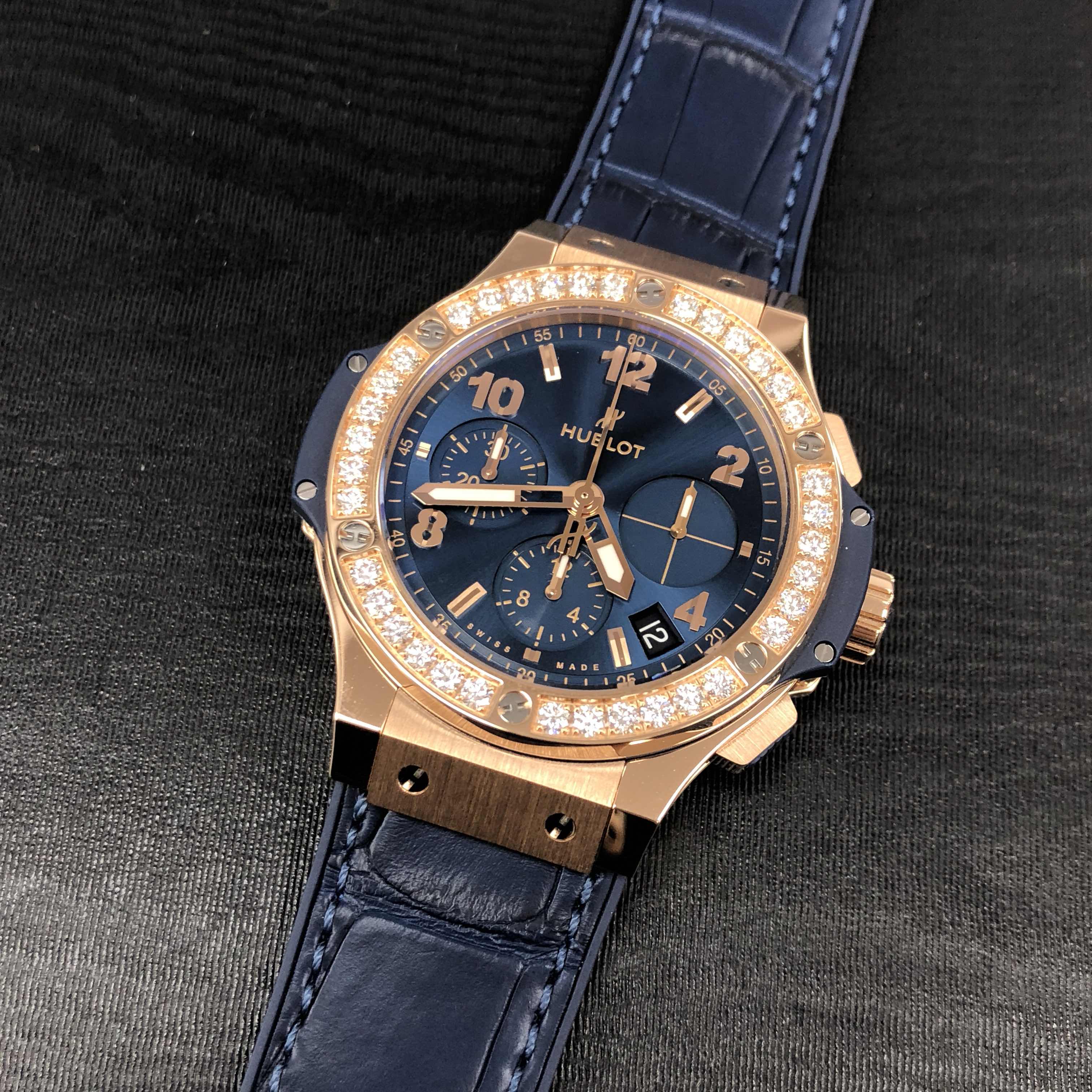 Hublot 341.PX.7180.LR.1204 BIG BANG Automatic 18kt Rose Gold & Diamonds