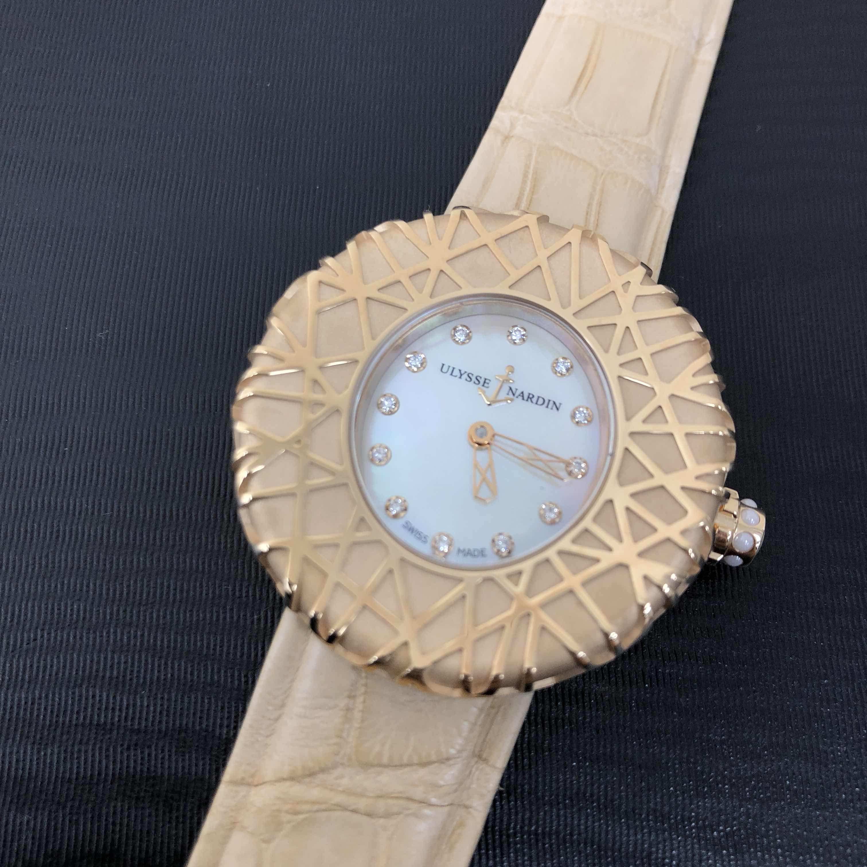 Ulysse Nardin 8106-108 CLASSIC Automatic 18kt Rose Gold