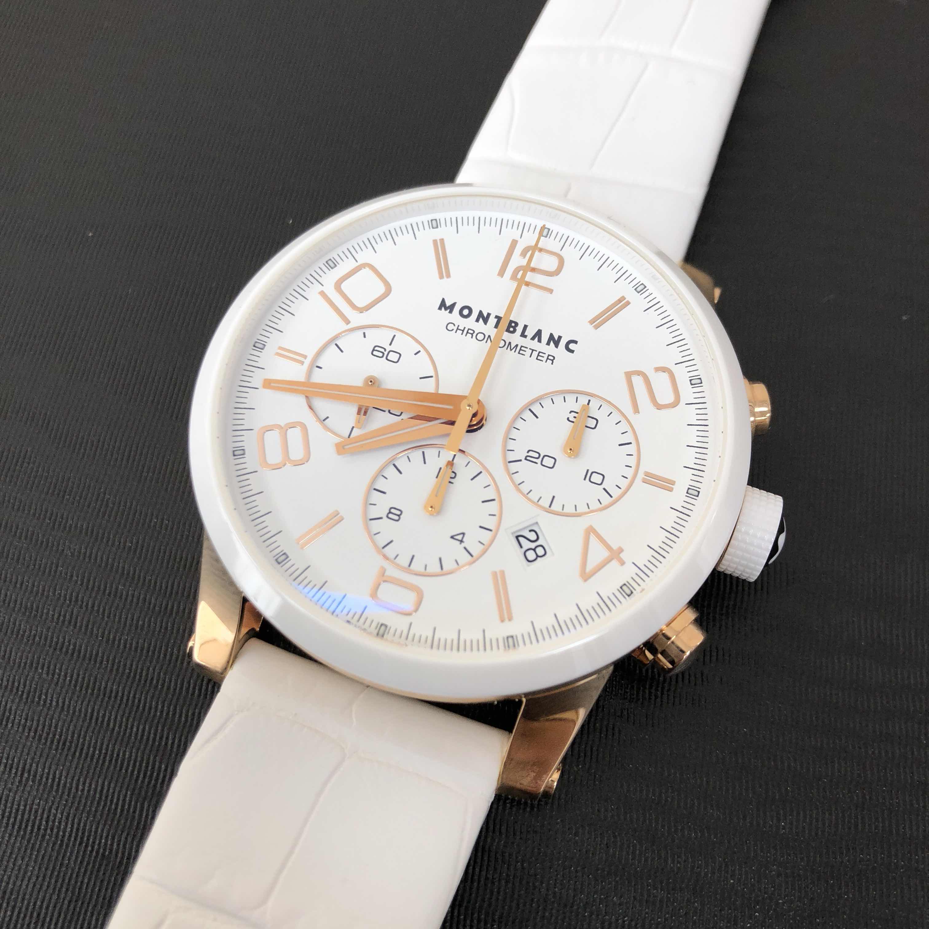 Mont Blanc 104669 TIMEWALKER Automatic 18kt Rose Gold