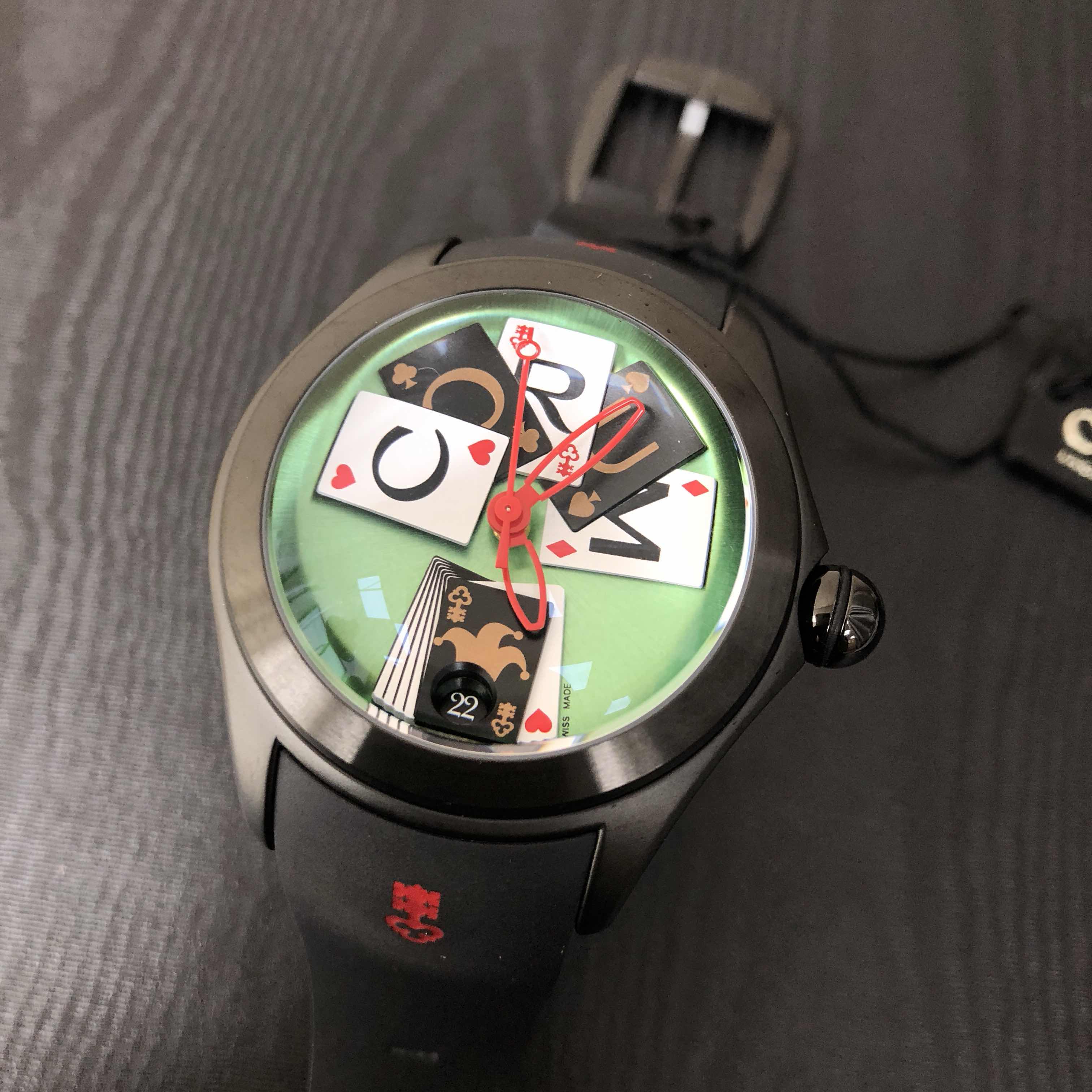 Corum 082.410.98/0371 GC01 BUBBLE Automatic Steel