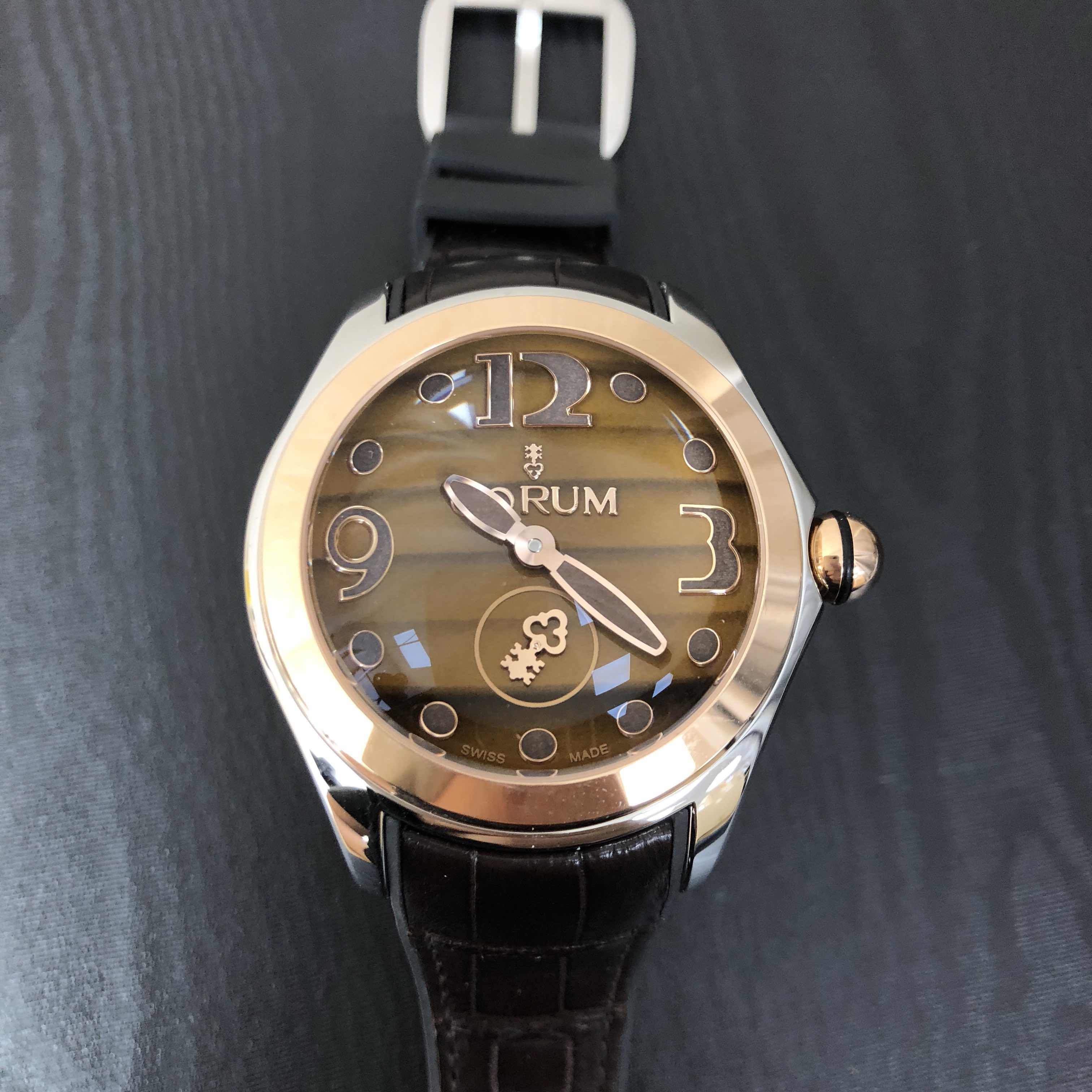 Corum 395.100.24/0002 OT01 BUBBLE Automatic 18kt Rose Gold & Steel