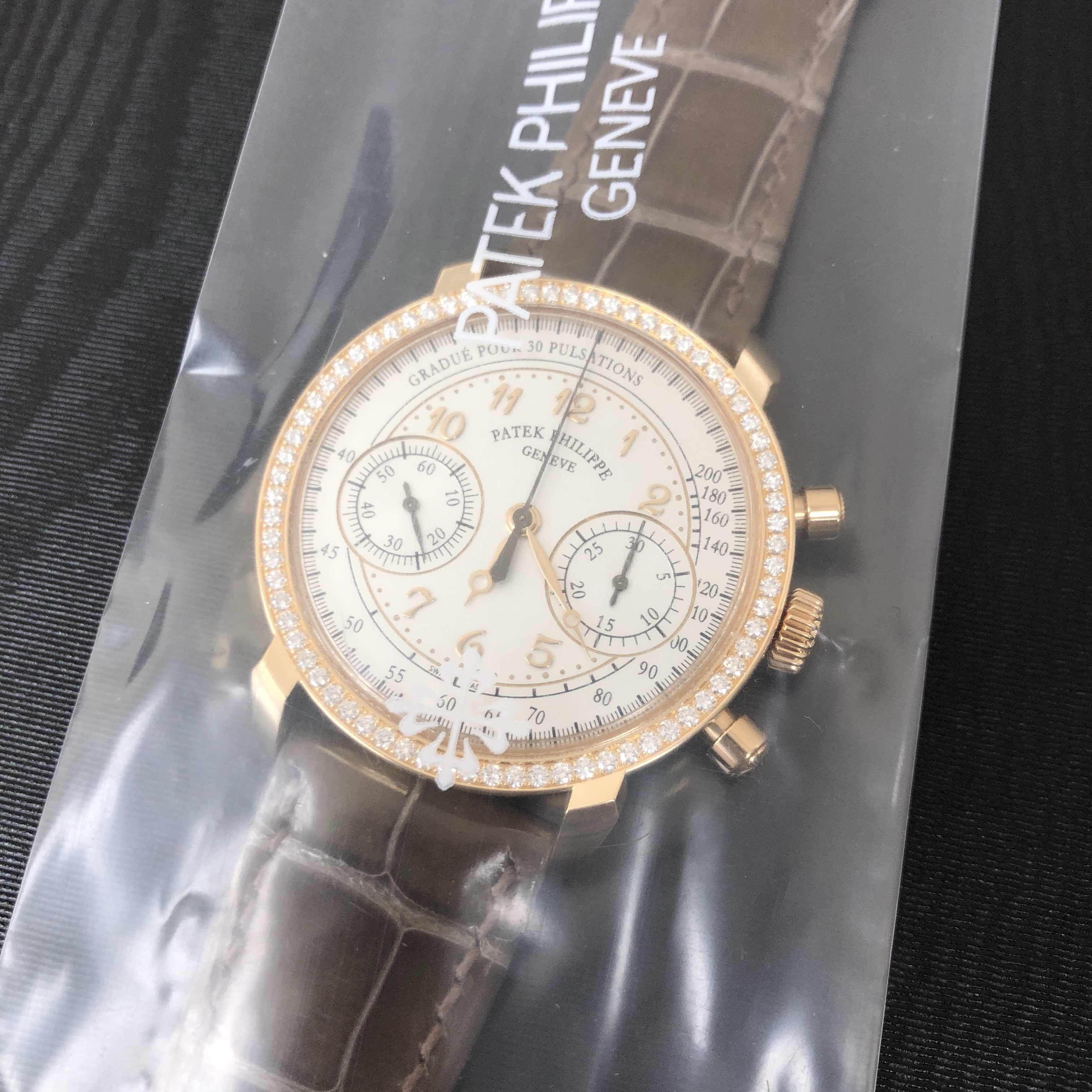Patek Philippe 7150/250R-001 COMPLICATIONS Manual Wind 18kt Rose Gold & Diamonds