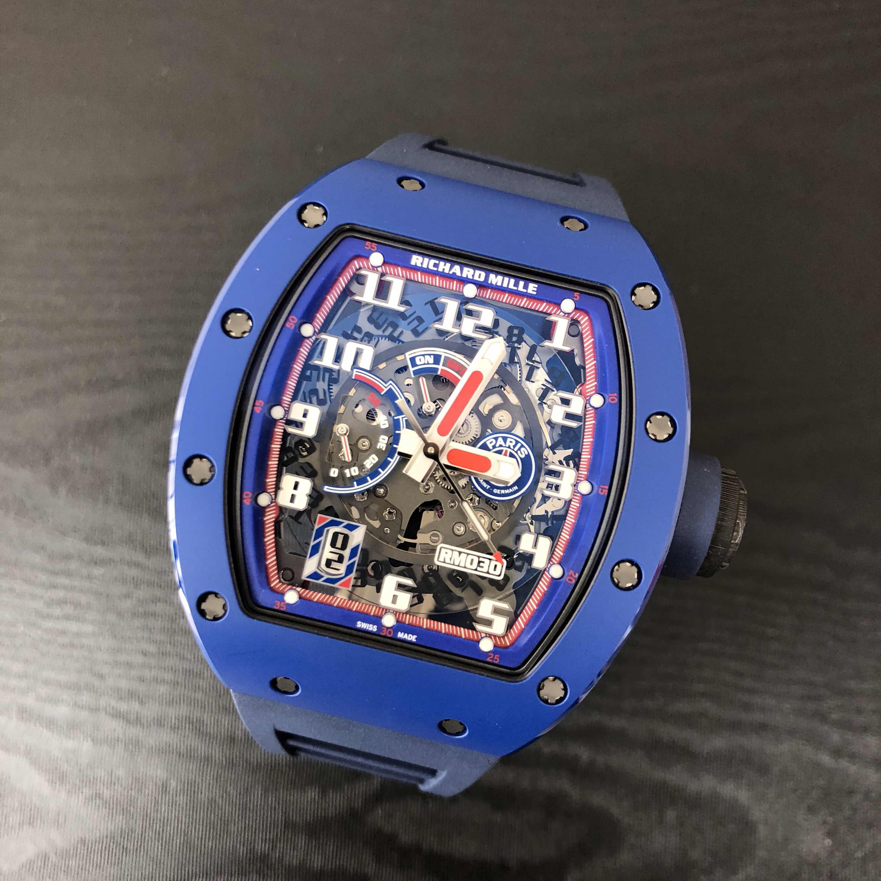 Richard Mille RM030-PSG Automatic Steel
