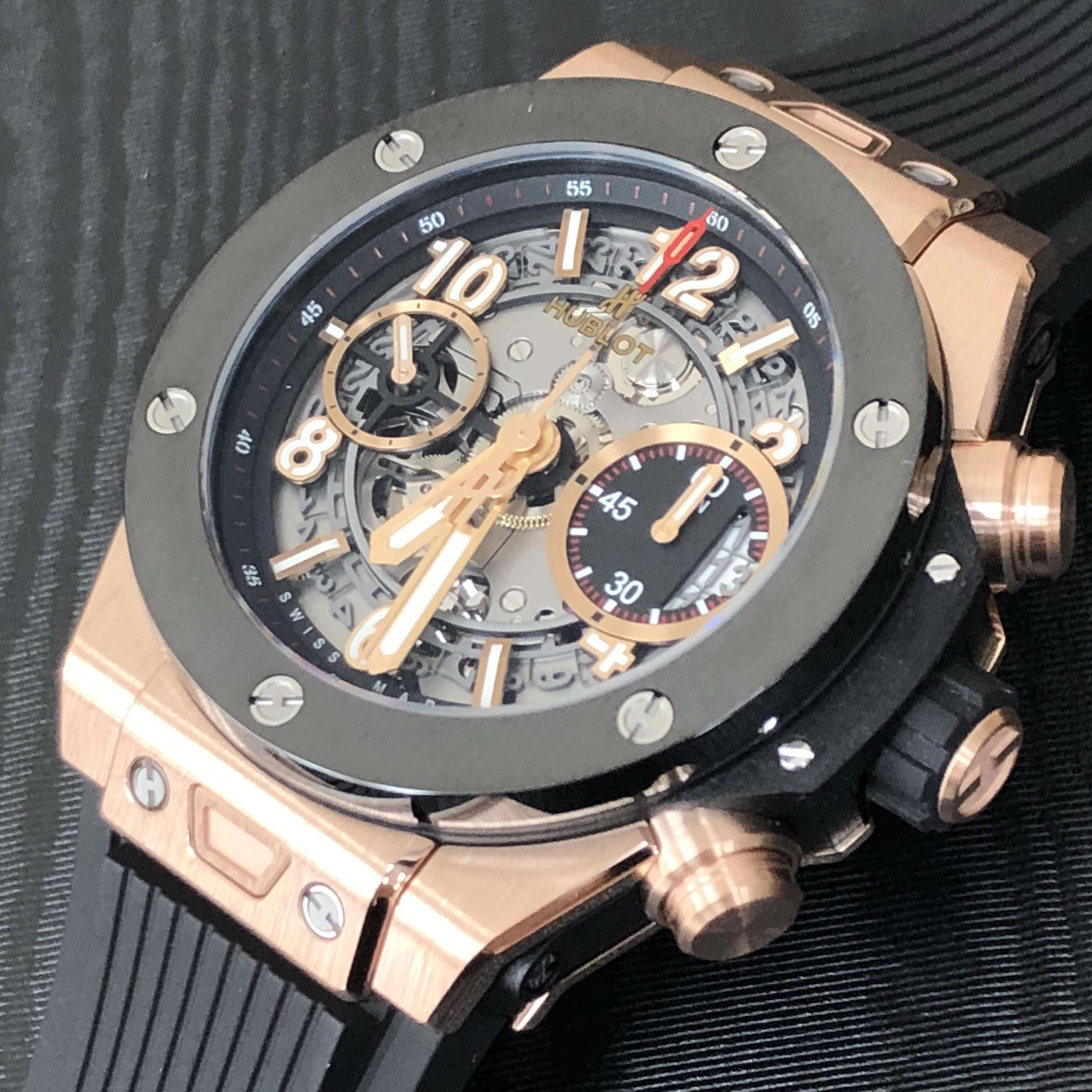 Hublot 441.OM.1180.RX BIG BANG Automatic 18kt Rose Gold & Ceramic