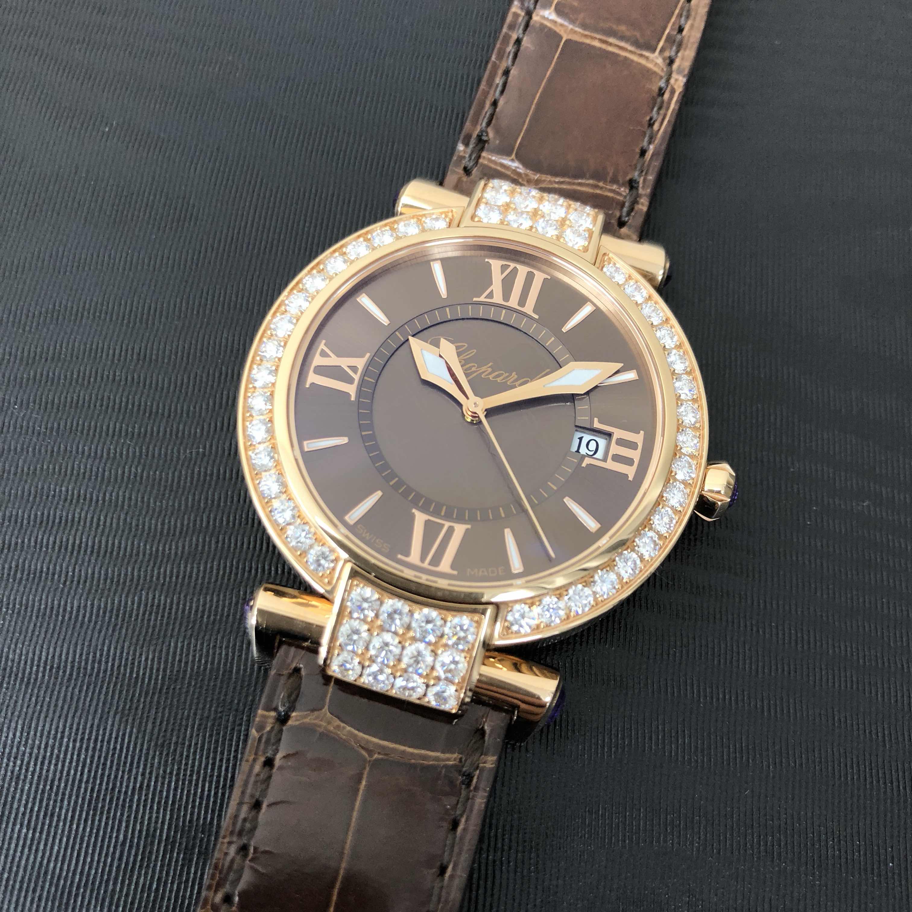 Chopard 384221-5011 IMPERIALE Quartz 18kt Rose Gold & Diamonds