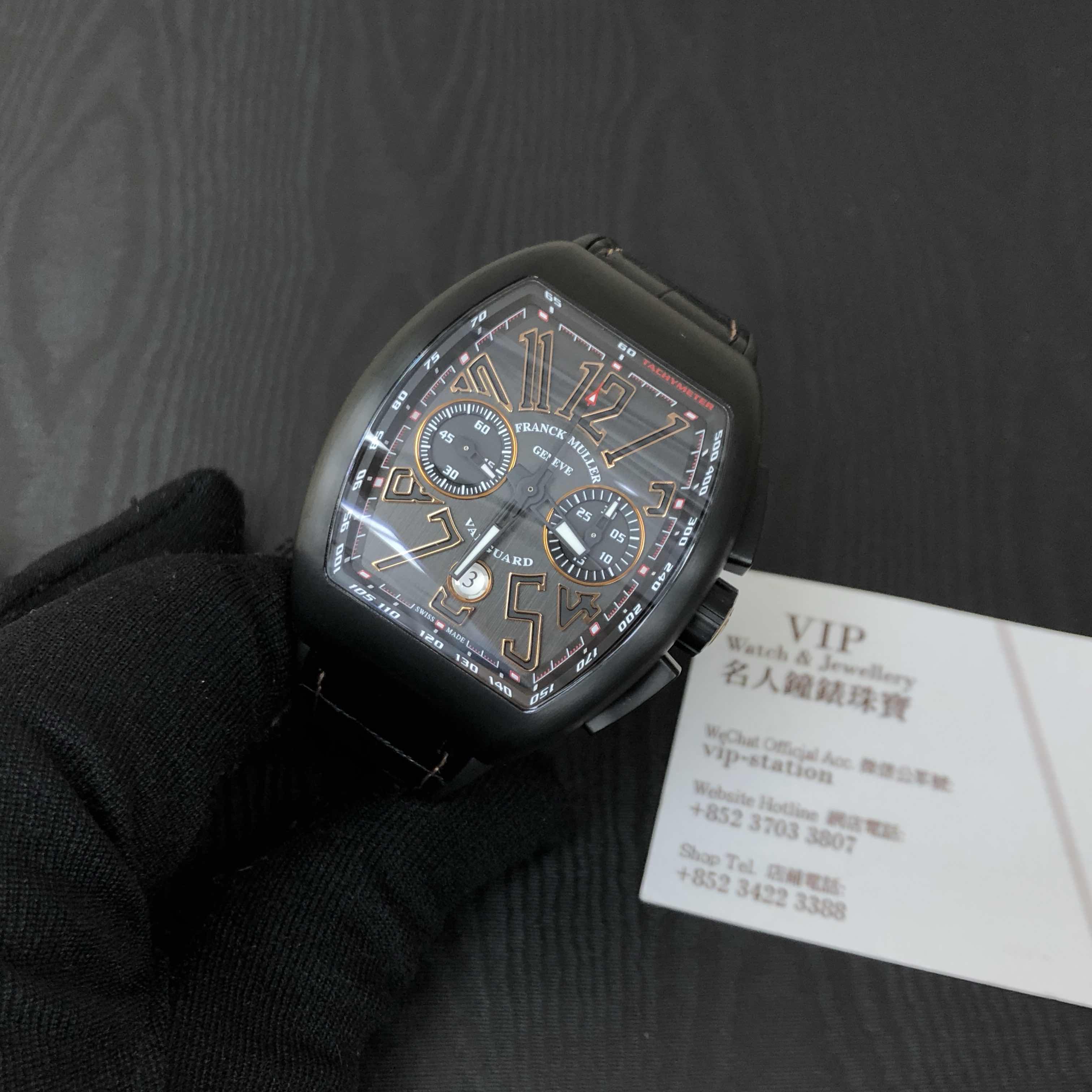 Franck Muller V 45 CC DT TT NR BR(5N) VANGUARD Automatic Stainless Steel
