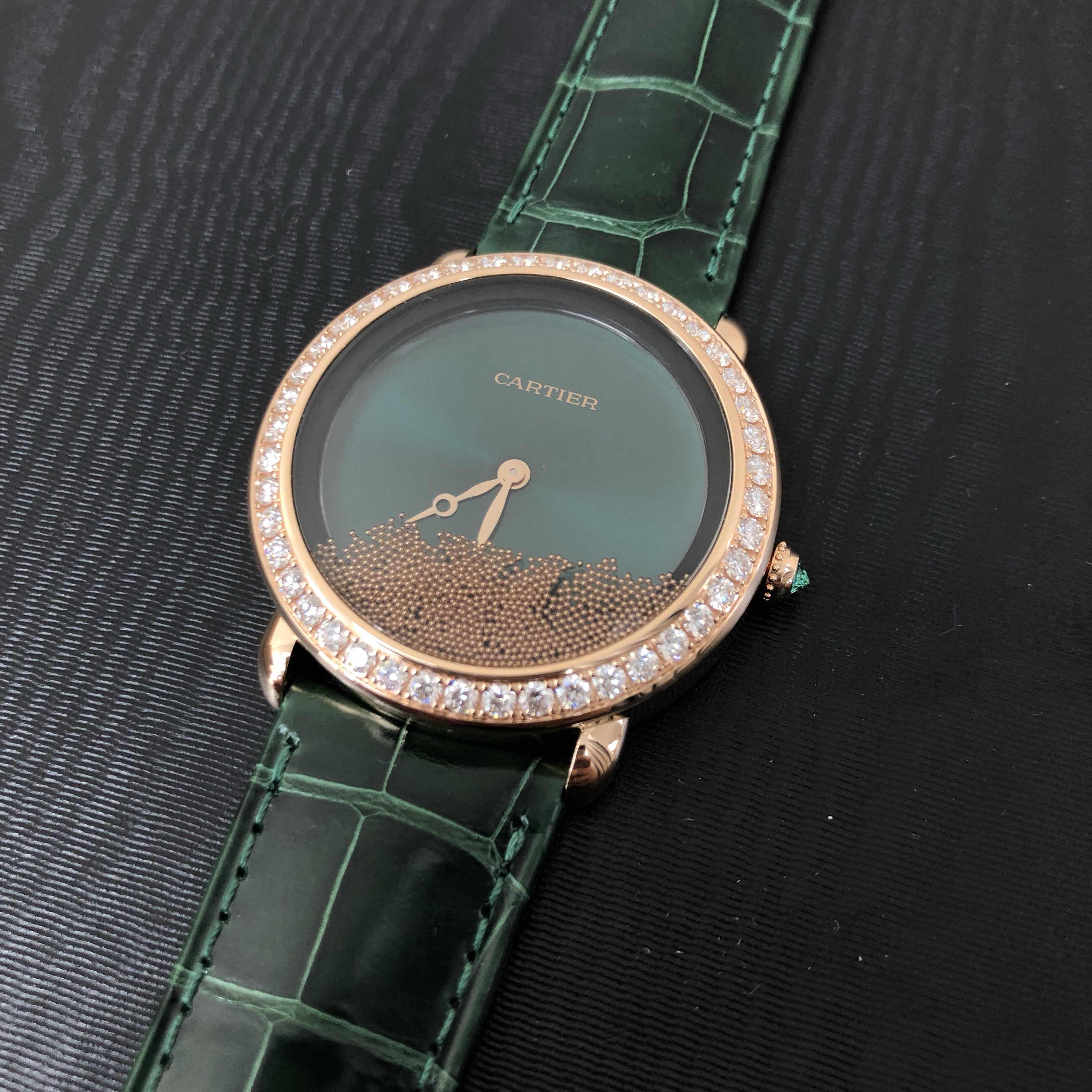 Cartier HPI01261 PANTHeRE DE CARTIER Manual Wind 18kt Rose Gold & Diamonds
