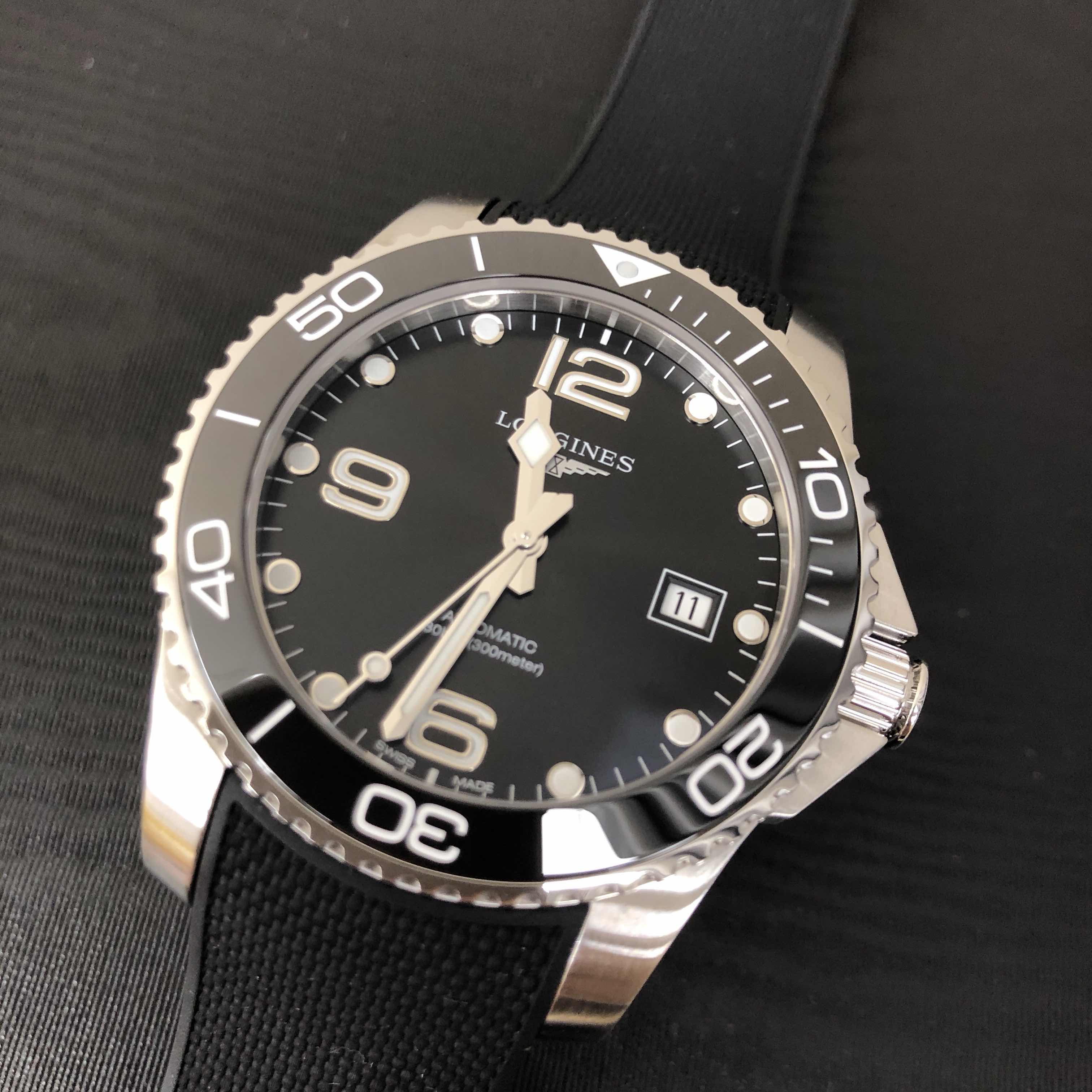 Longines L3.781.4.56.9 CONQUEST Automatic Ceramic & Steel