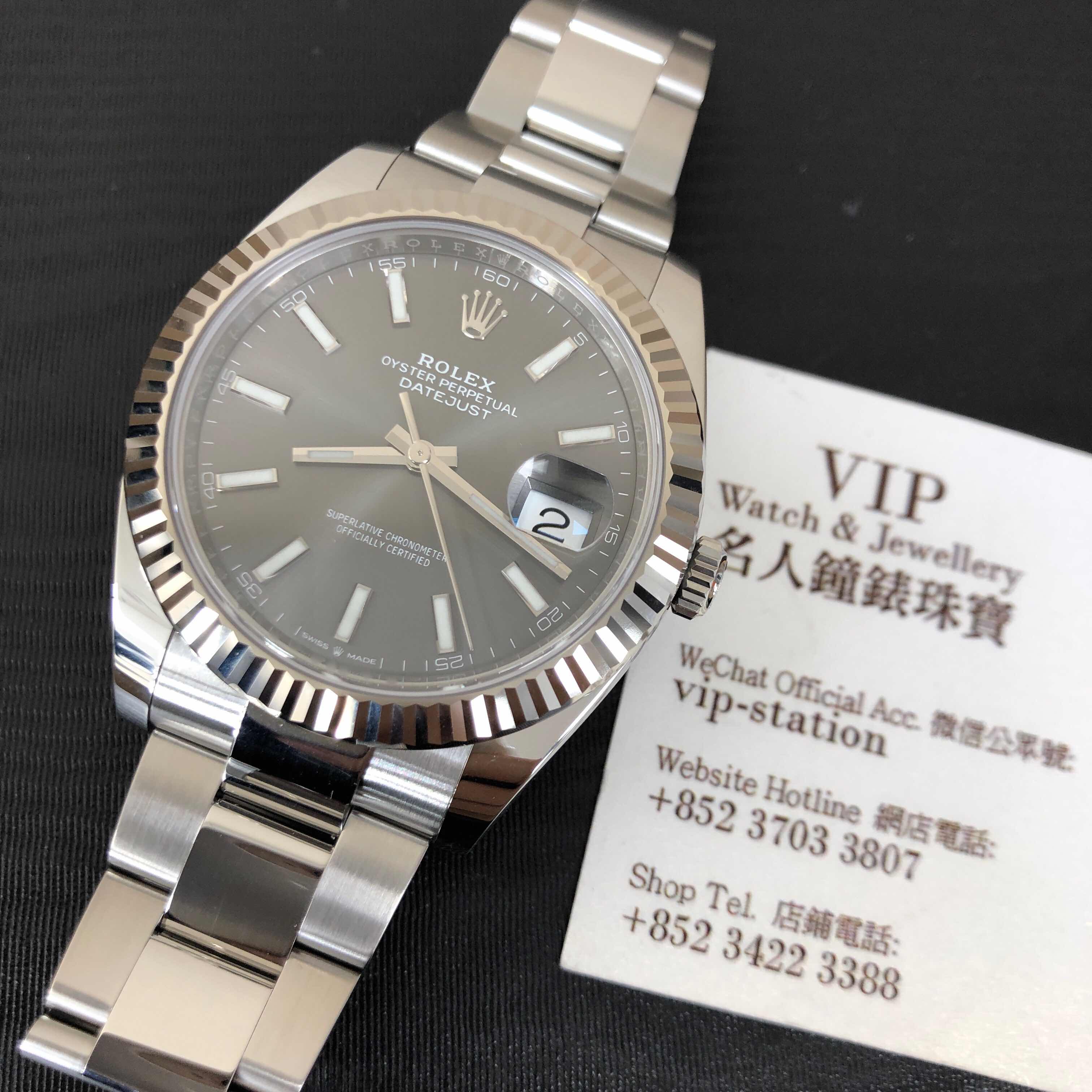 Rolex 126334-0013 DATEJUST Automatic 18kt White Gold & Steel
