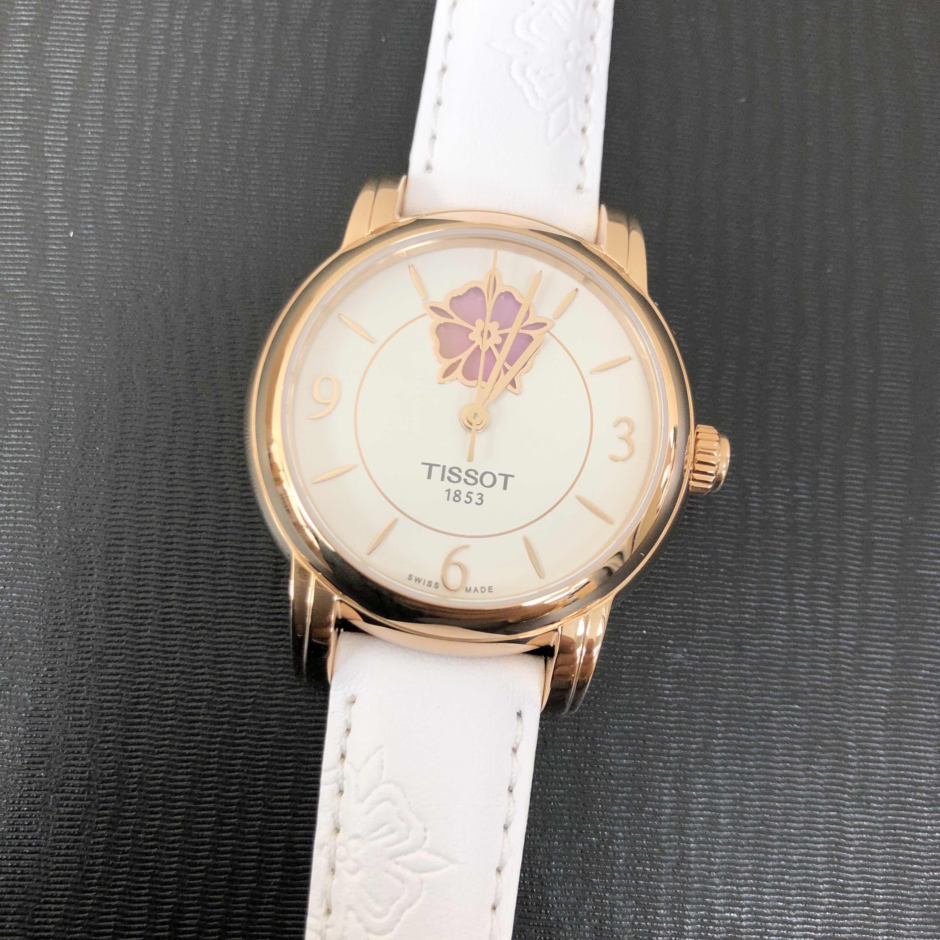 Tissot T050.207.37.017.05 LADY HEART Automatic Gold-Plated & Stainless Steel