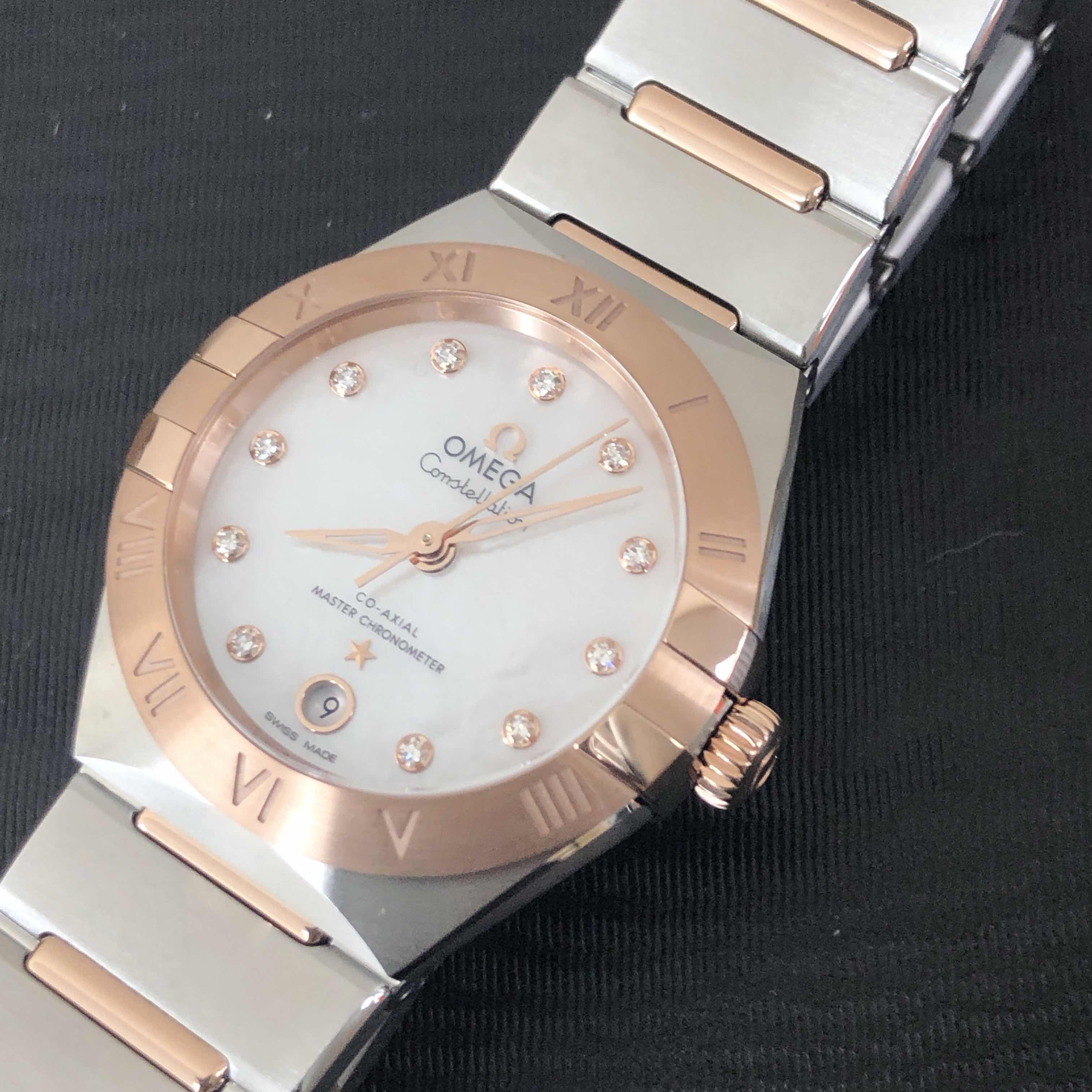 Omega 131.20.29.20.55.001 CONSTELLATION Automatic 18kt Rose Gold