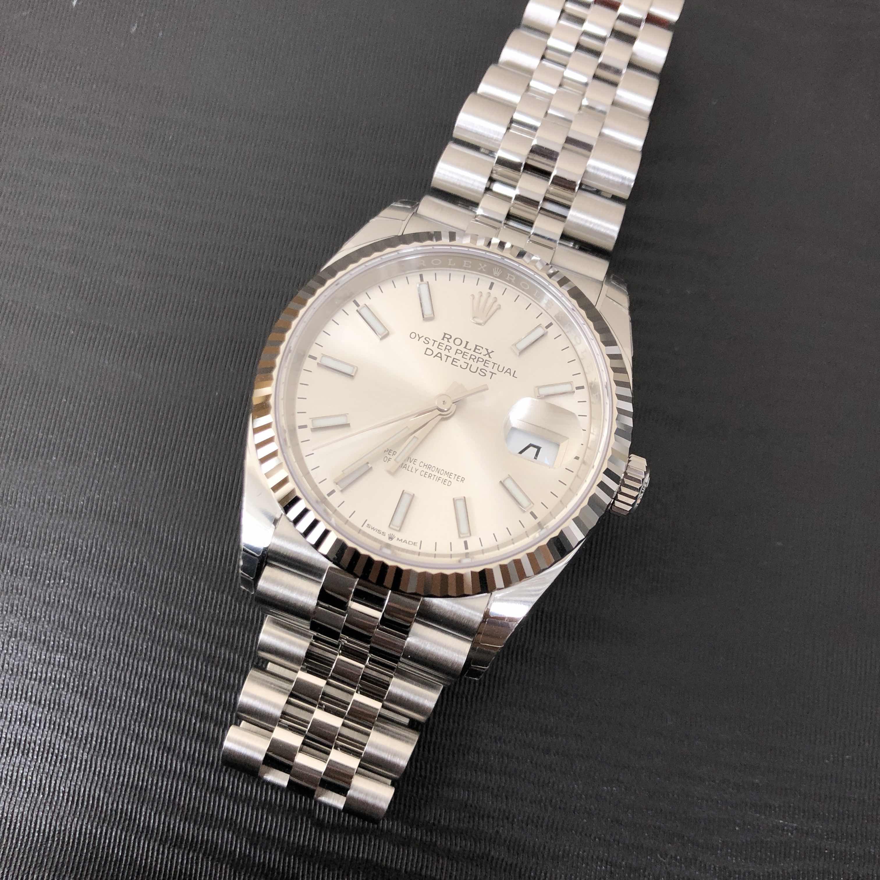 Rolex 126234S DATEJUST Automatic 18kt White Gold & Steel