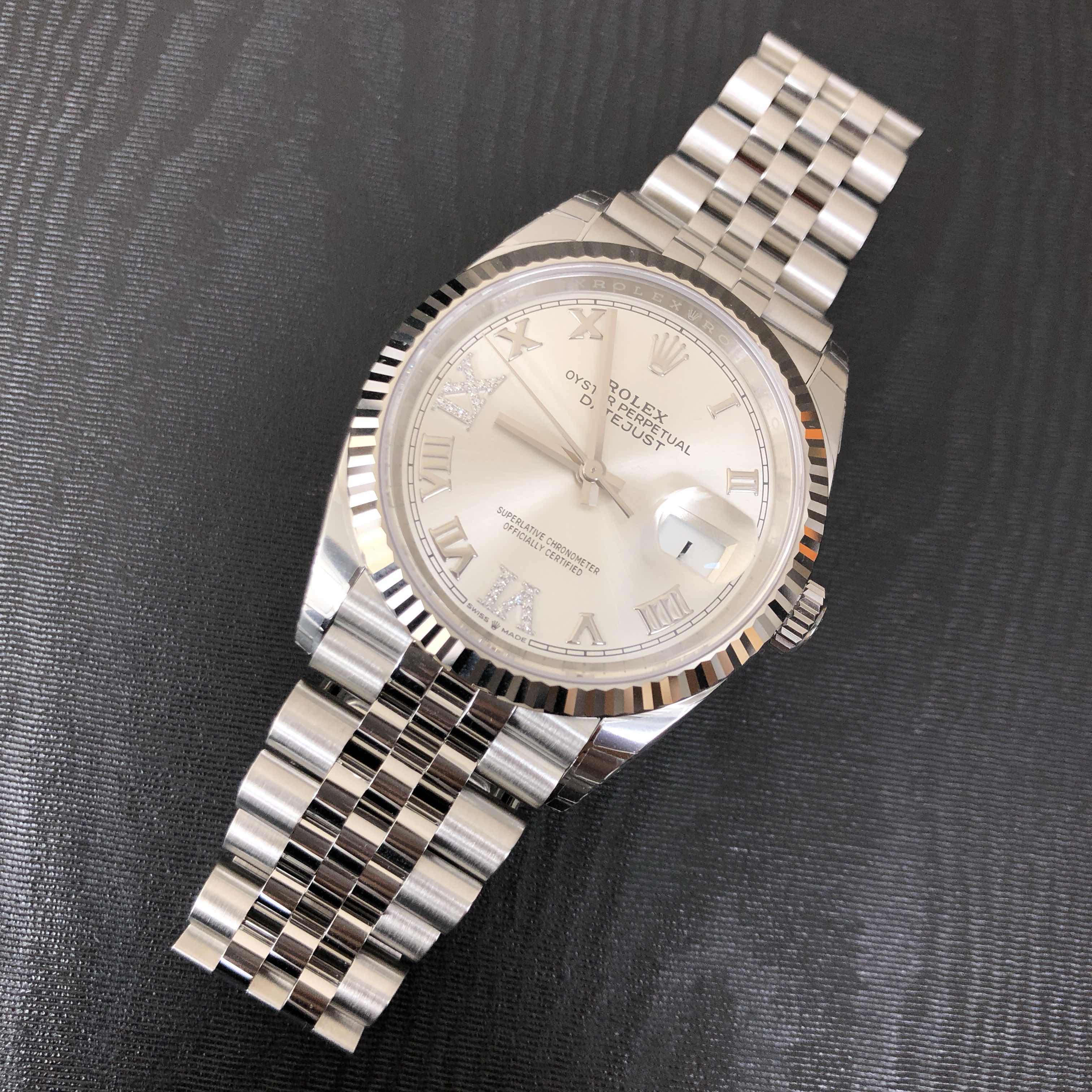 Rolex 126234-0029 DATEJUST Automatic 18kt White Gold & Steel
