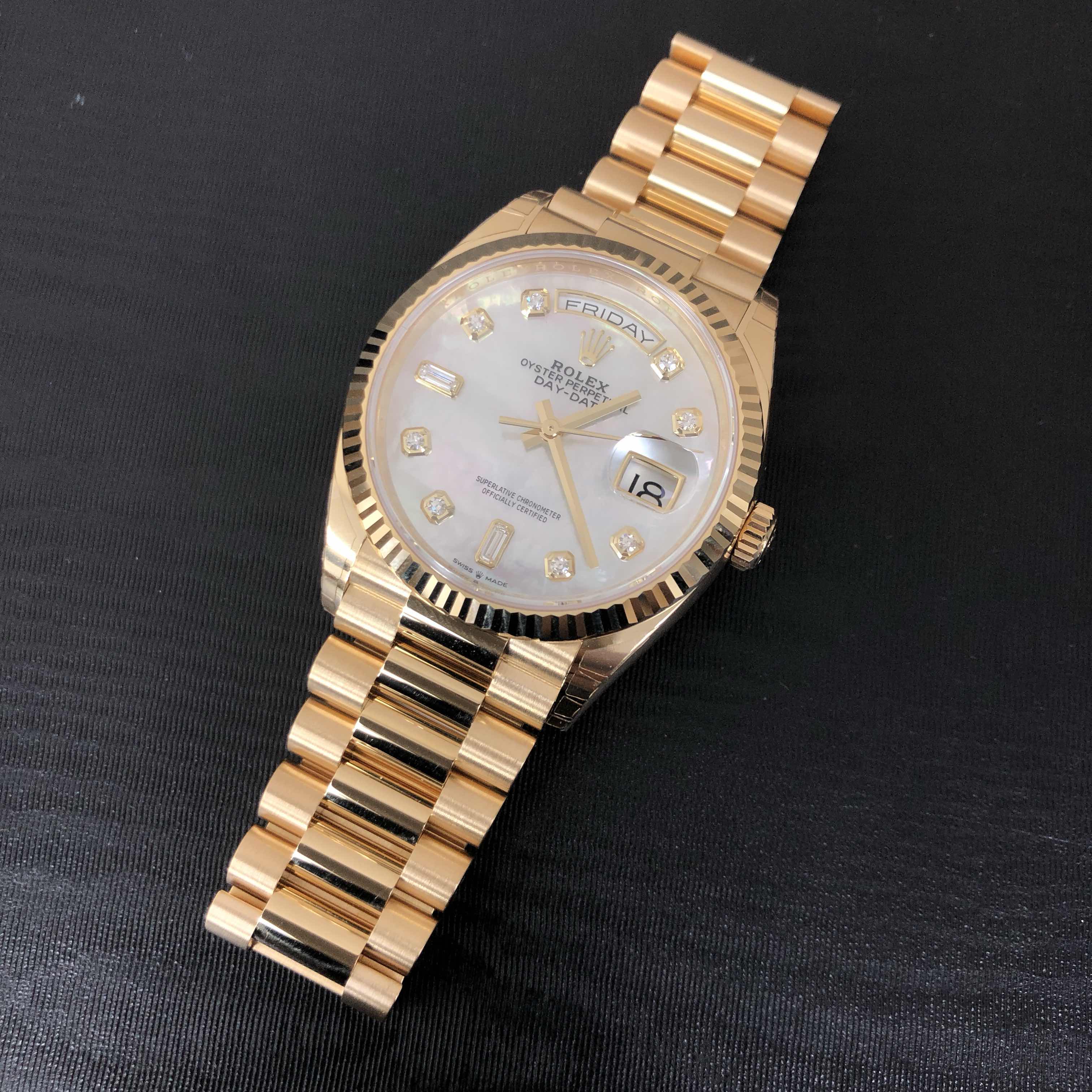 Rolex 128238-0011 DAY-DATE Automatic 18kt Yellow Gold
